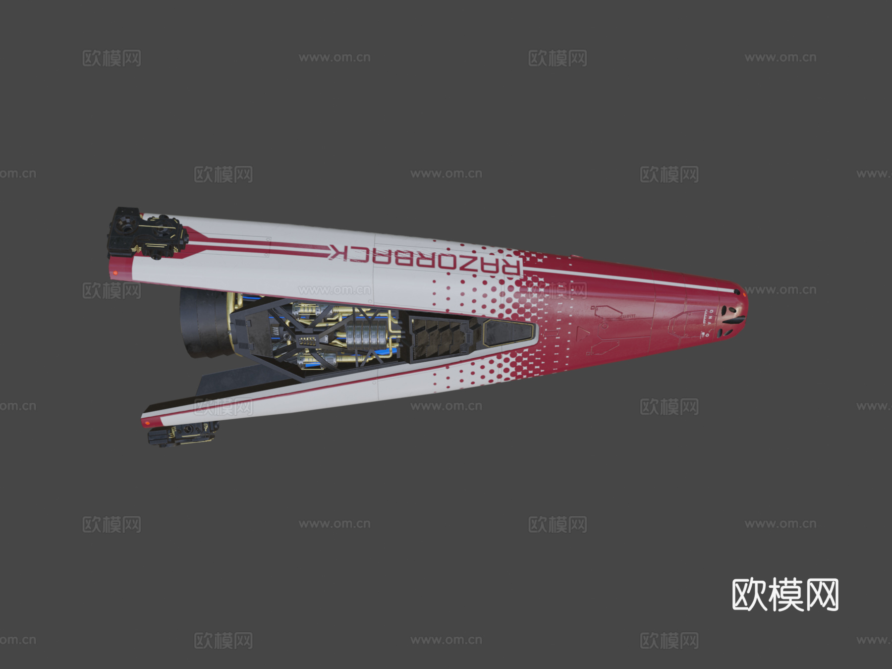 系列6日耀赛艇尖舟浩瀚su模型