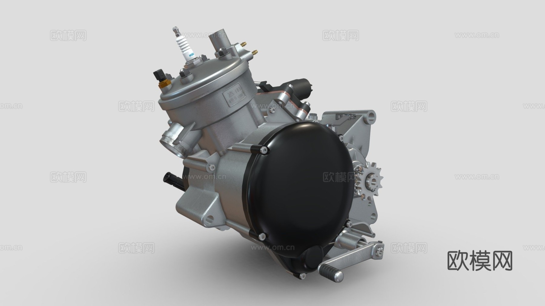 AM6 发动机su模型