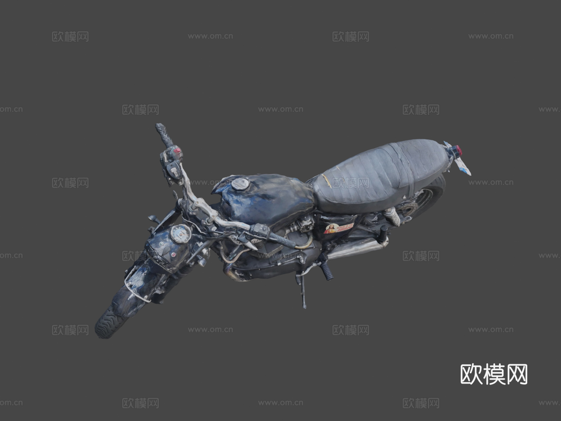 凯旋摩托车阿尔班1su模型