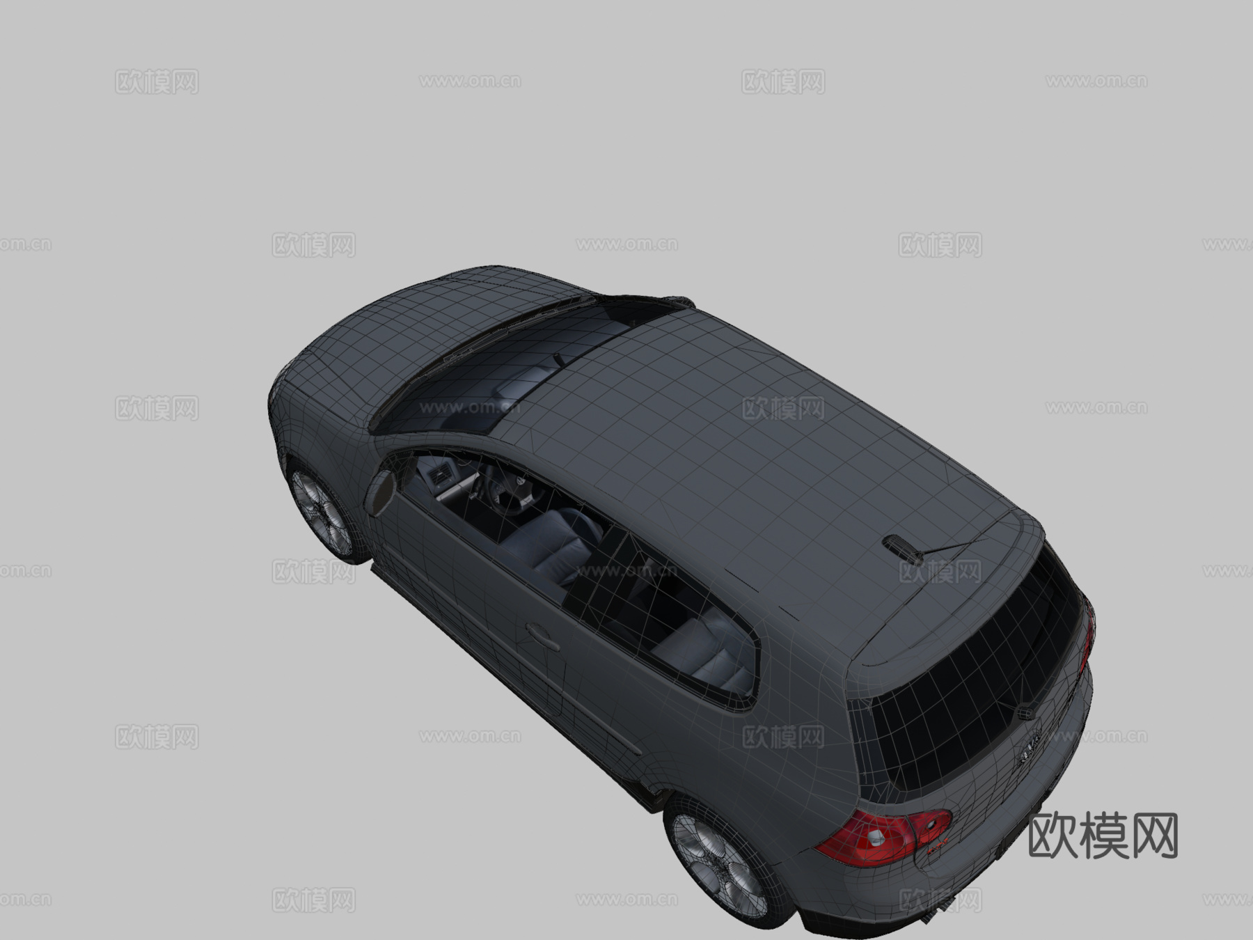 大众 高尔夫 5 GTisu模型