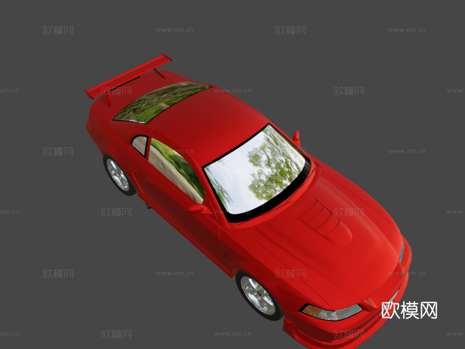 福特 野马 眼镜蛇 R 2000su模型