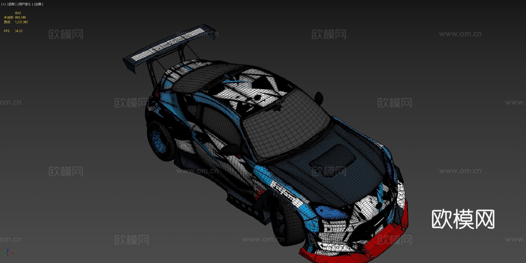 斯巴鲁 BRZ 2022 Pandem 空气动力学su模型