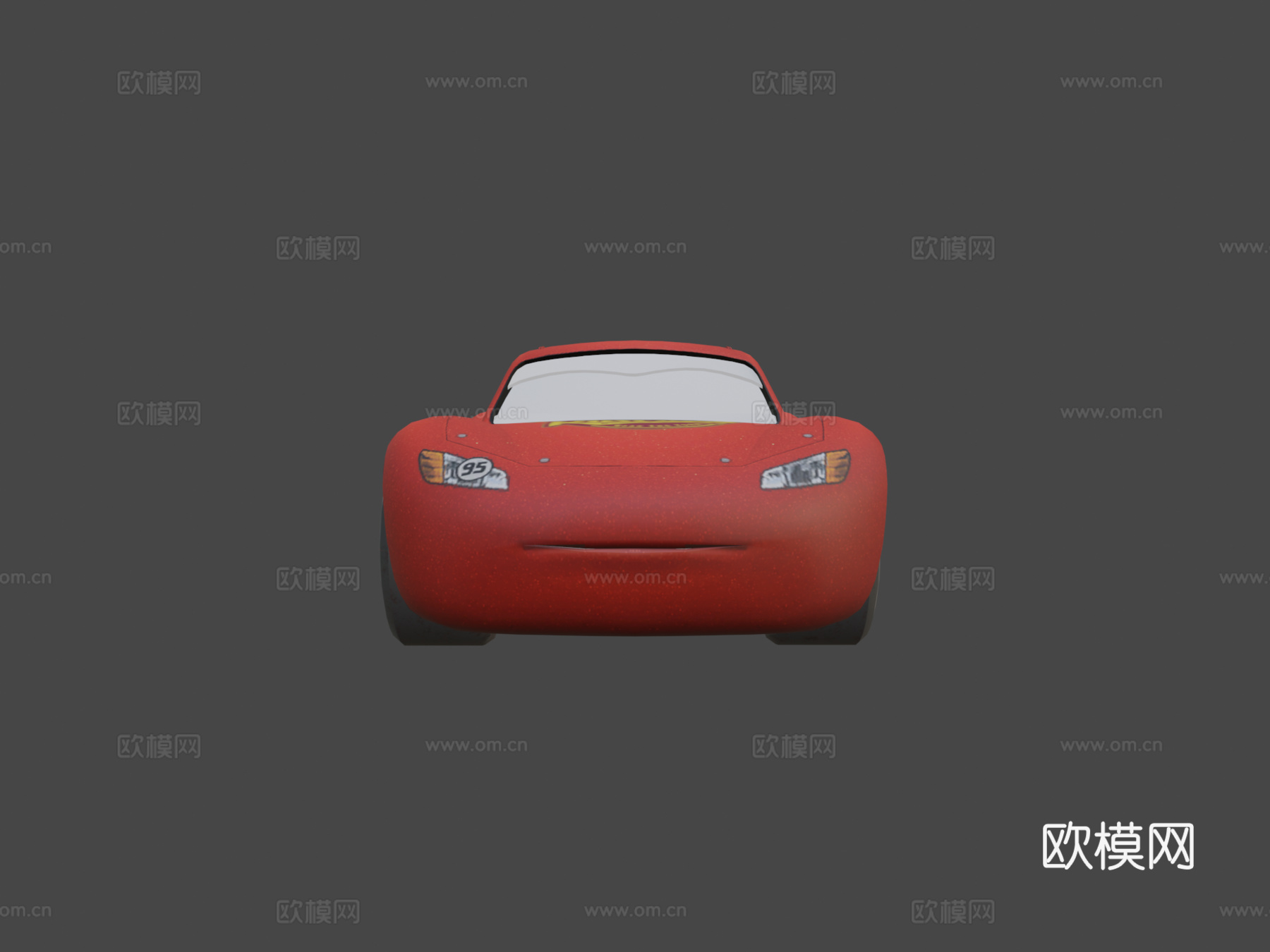 闪电麦昆 赛车欧拉玛su模型