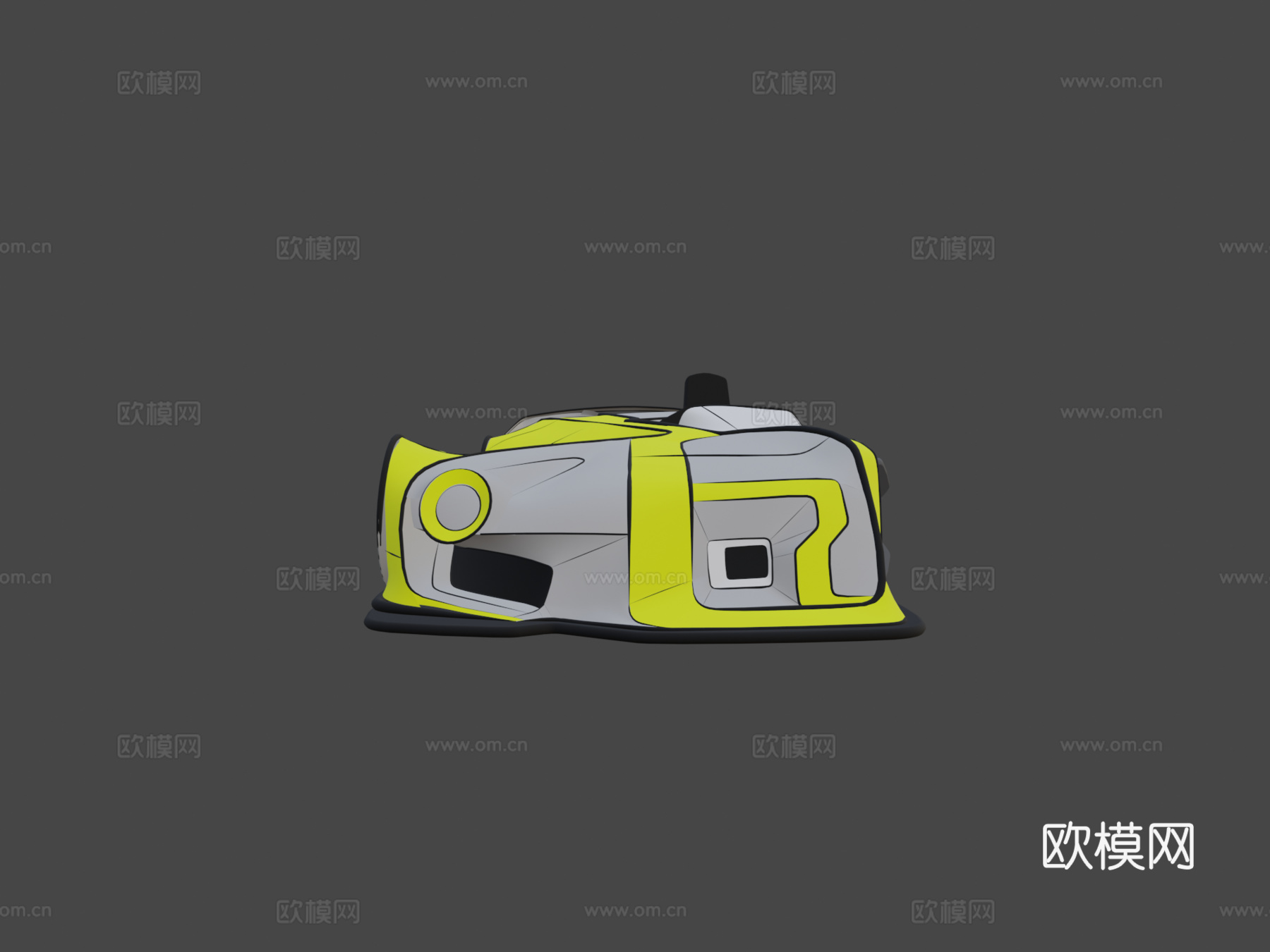 不对称汽车 VR 研究su模型su模型