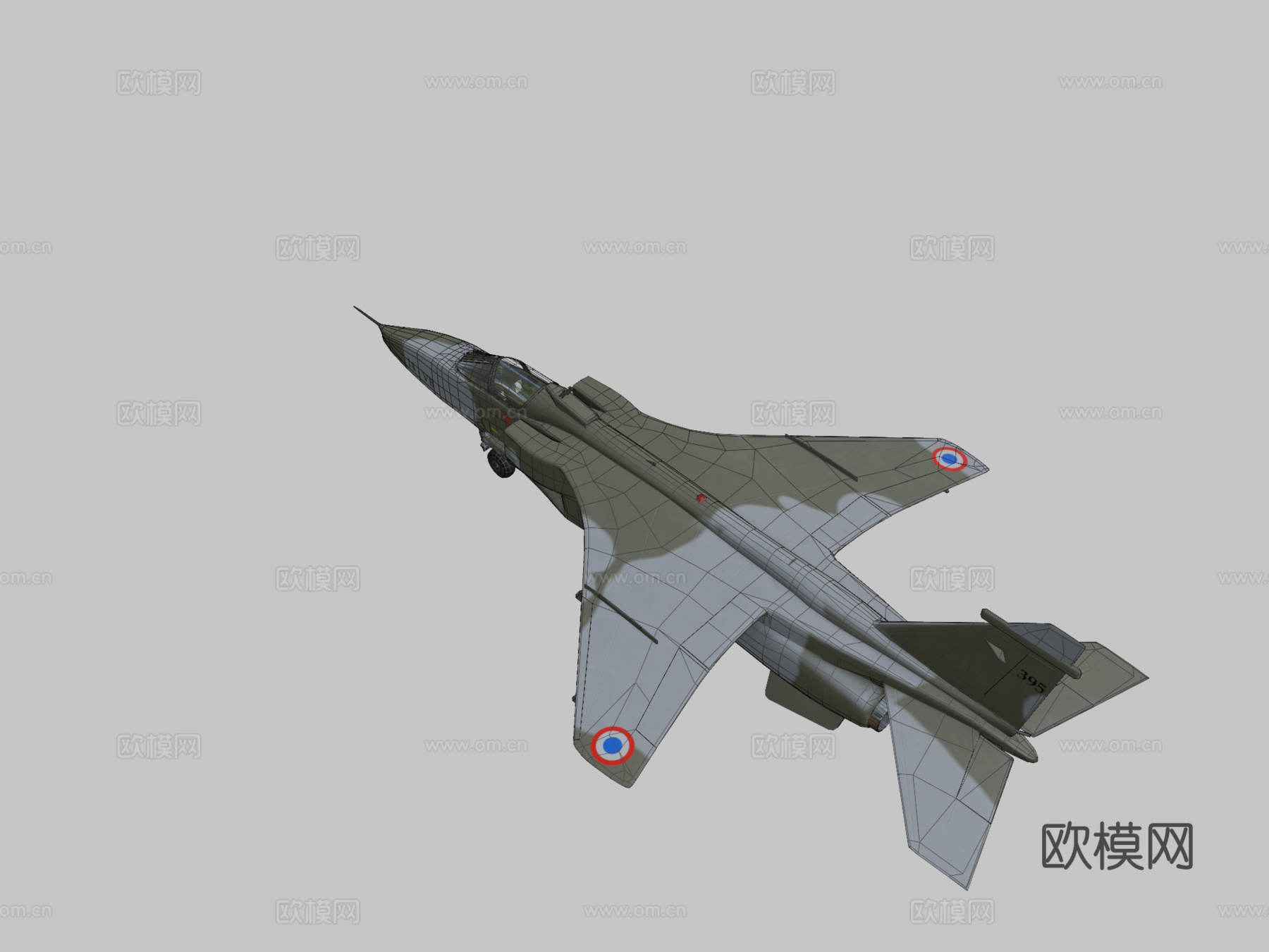 捷豹喷气式战斗机su模型