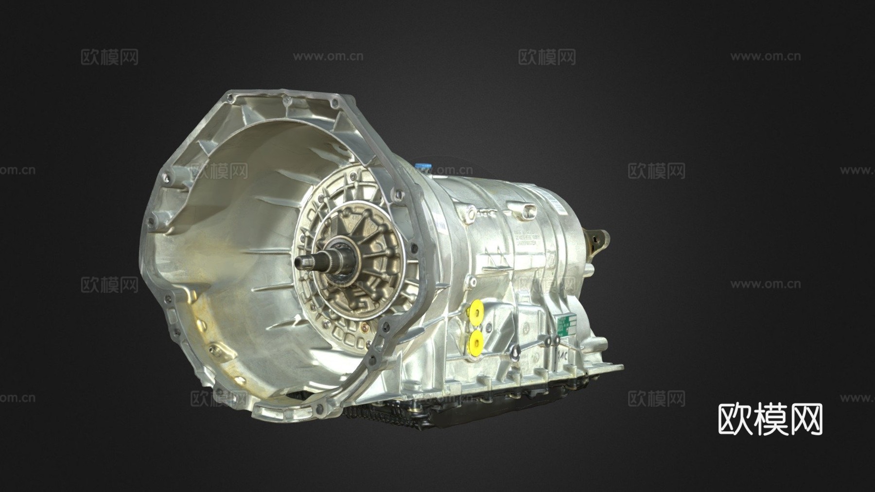 变速箱三维扫描阿泰克蜘蛛su模型