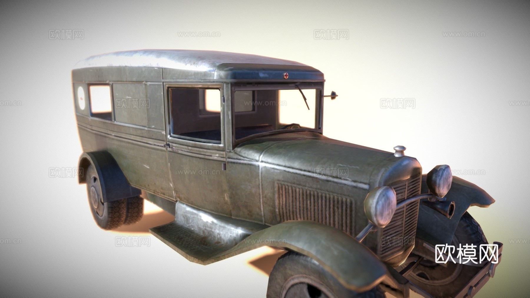 医疗卡车su模型