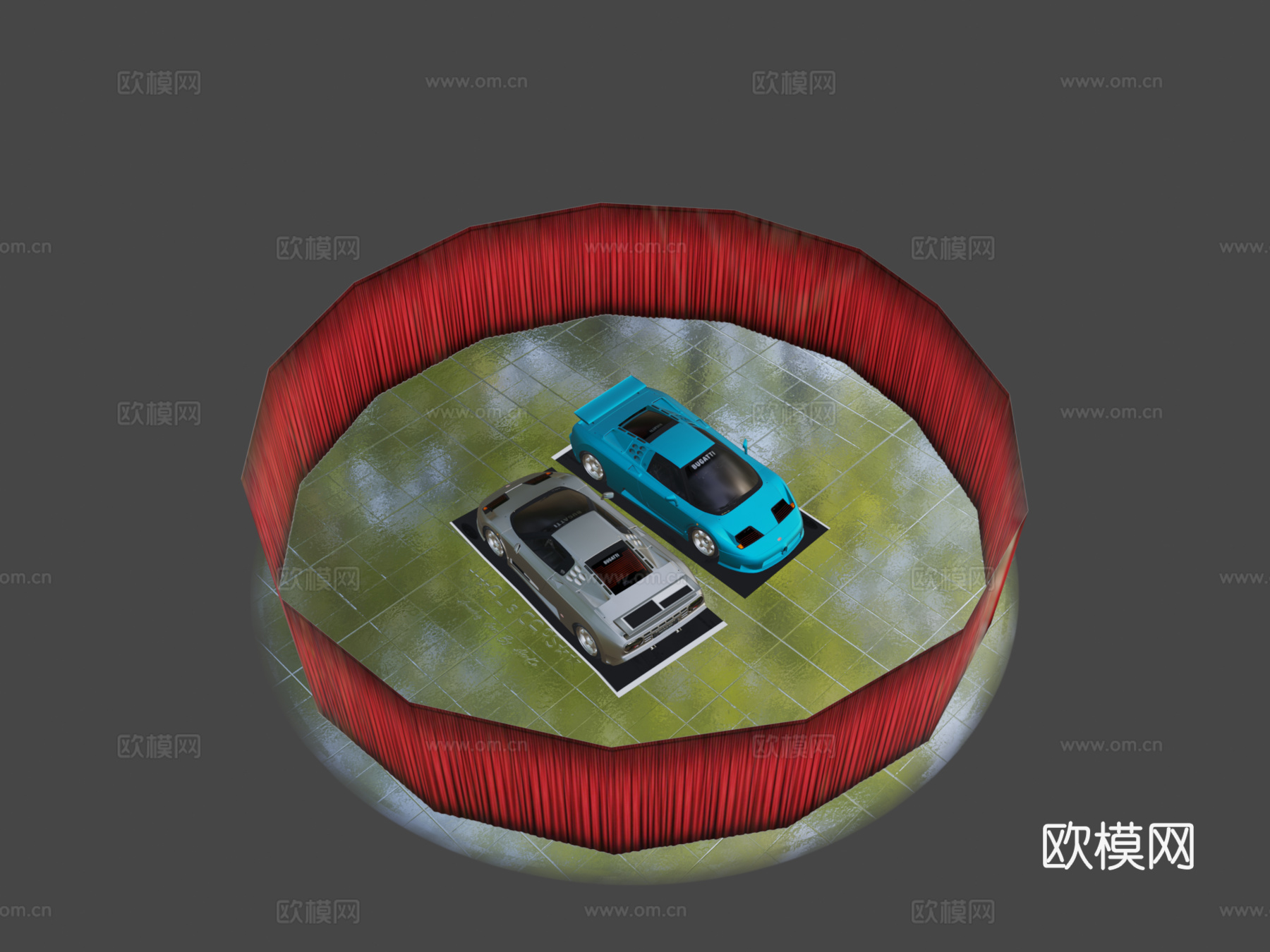 布加迪EB110 SSsu模型