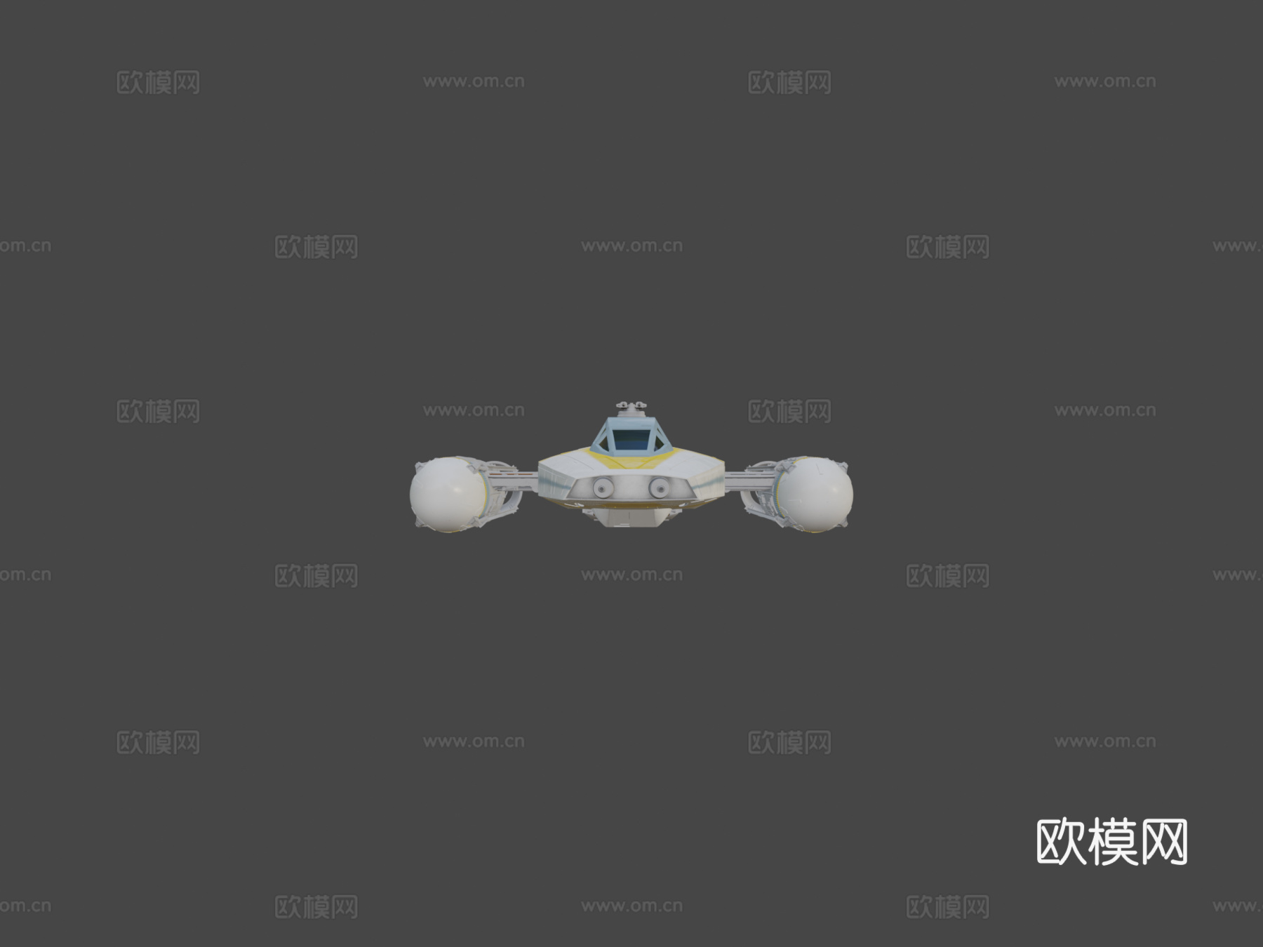 星球大战BTLA4 Y翼战机杰西亚伯拉罕1su模型