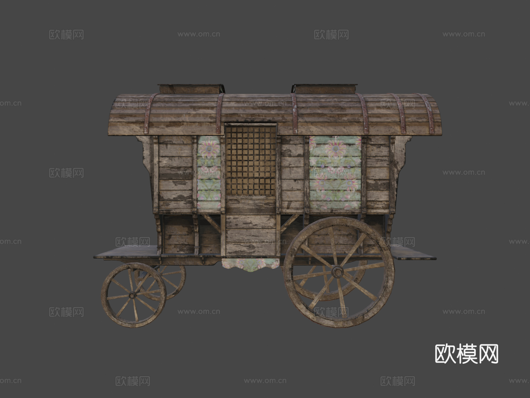 中世纪马车su模型