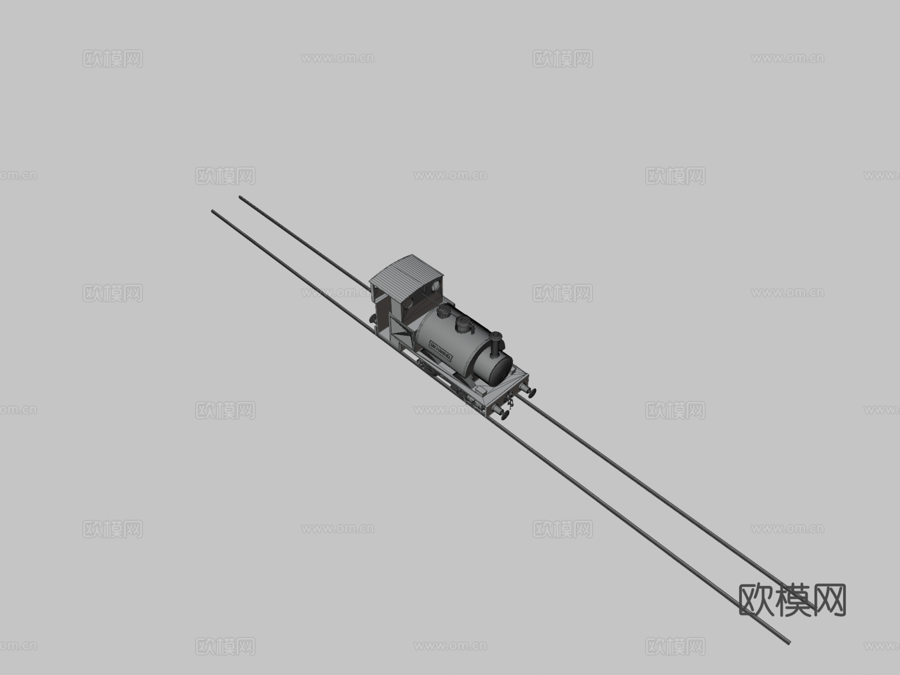 汉德尔爵士窄轨su模型
