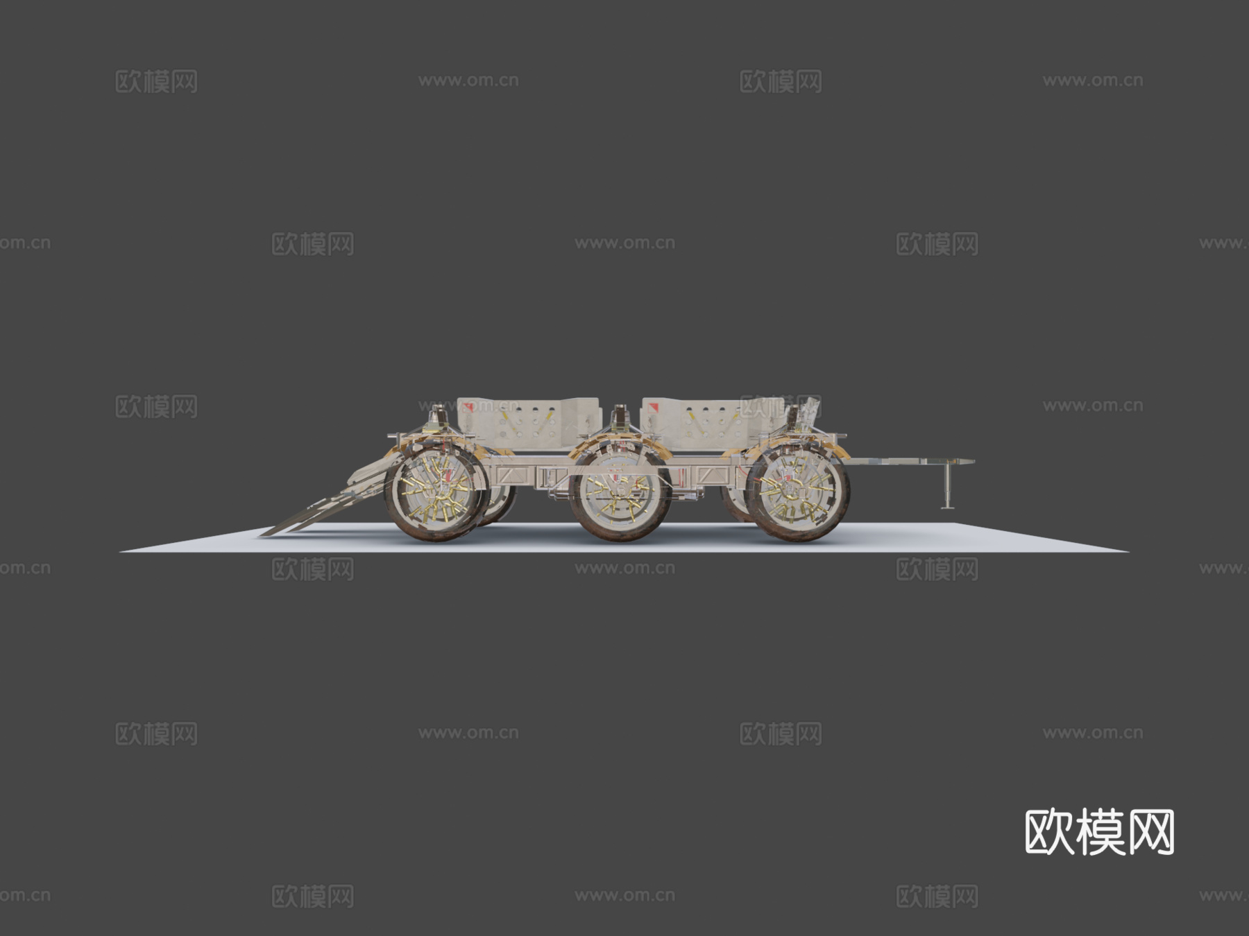 火星漫游车su模型