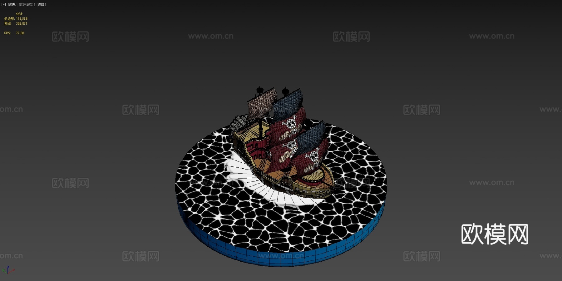 海贼王奥罗·杰克逊su模型