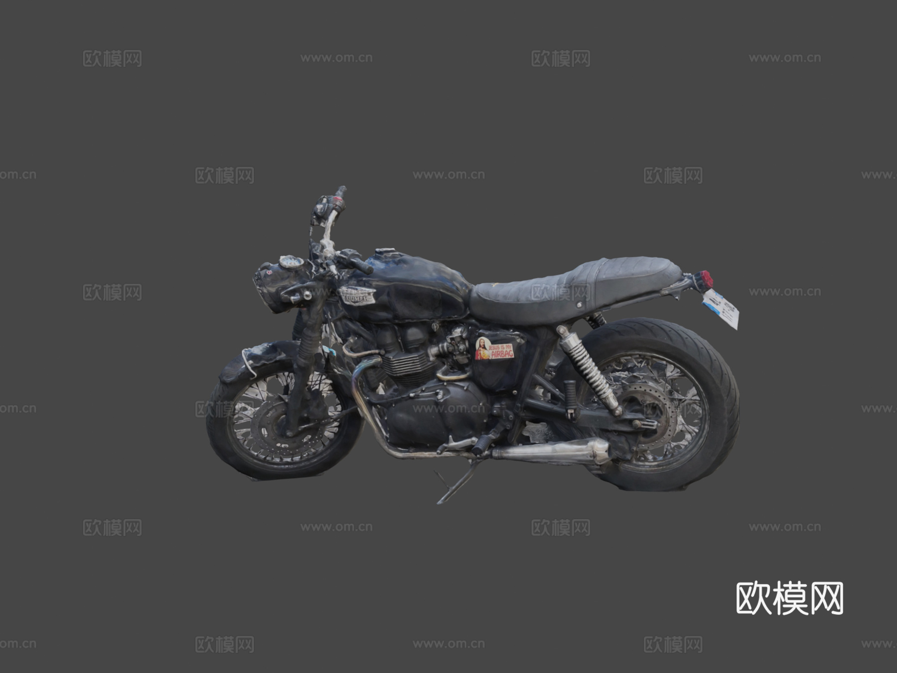 凯旋摩托车阿尔班1su模型