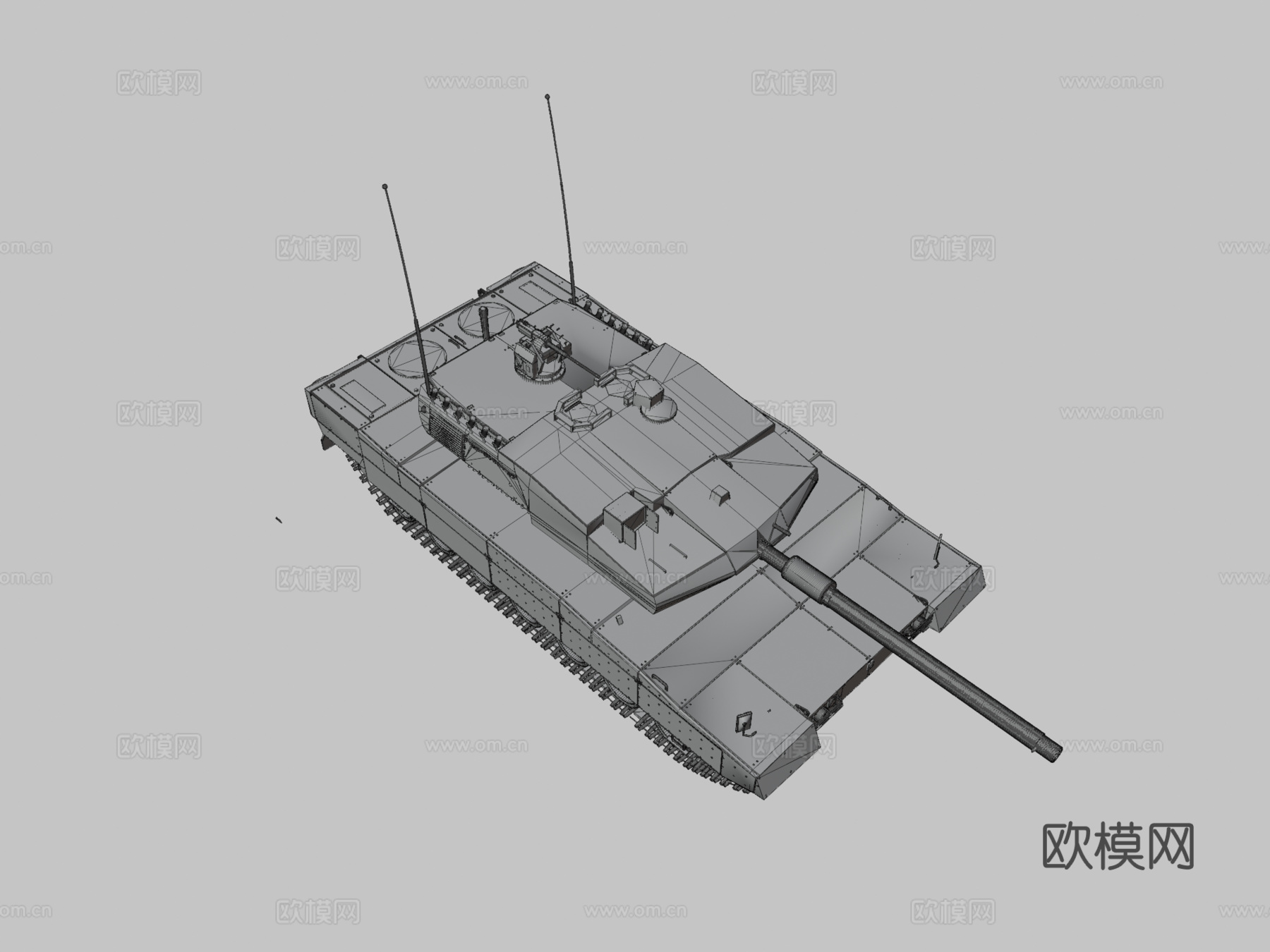 阿尔泰坦克土耳其陆军su模型