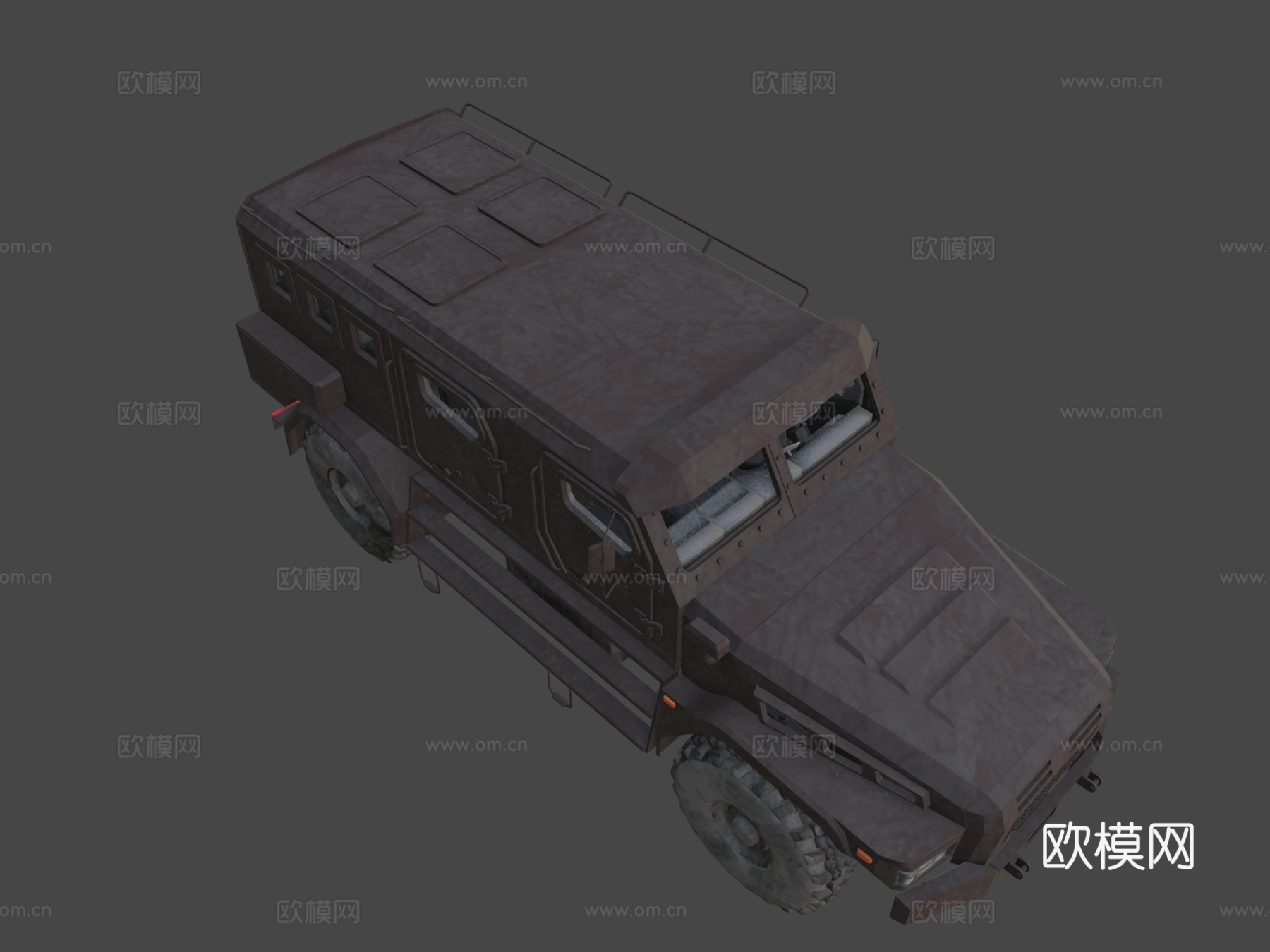 卡玛斯巡逻车su模型