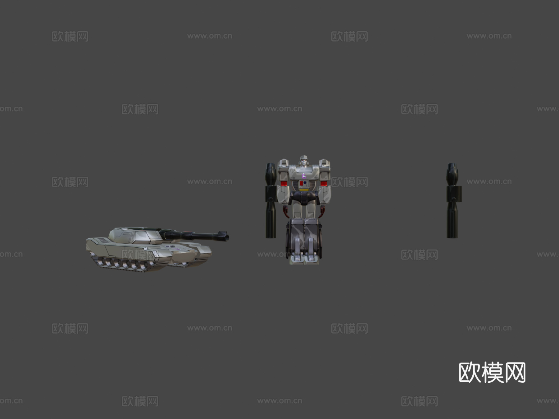 威震天 变形金刚 毁灭su模型