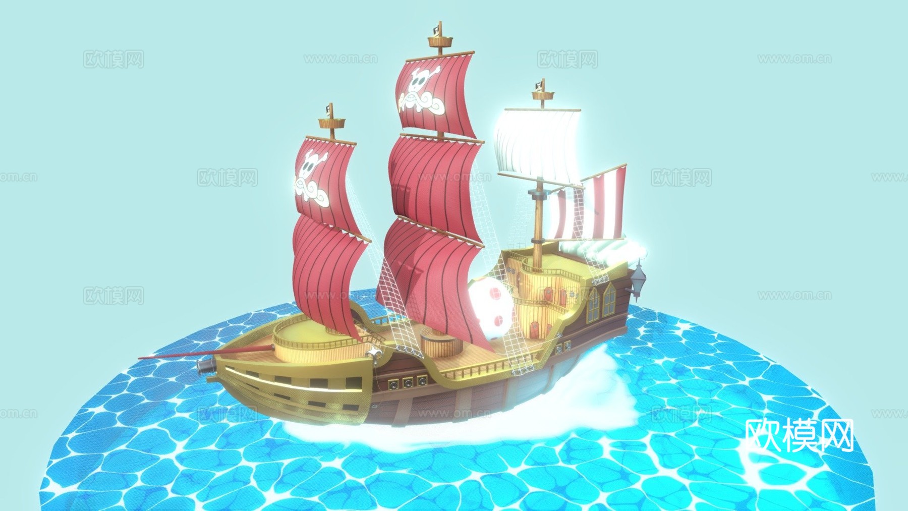 海贼王奥罗·杰克逊su模型