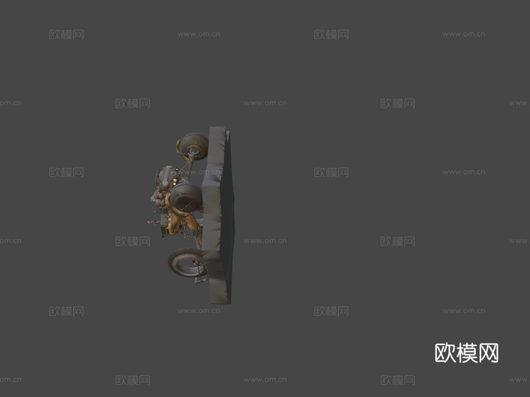 伊甸园计划外骨骼漫游车su模型