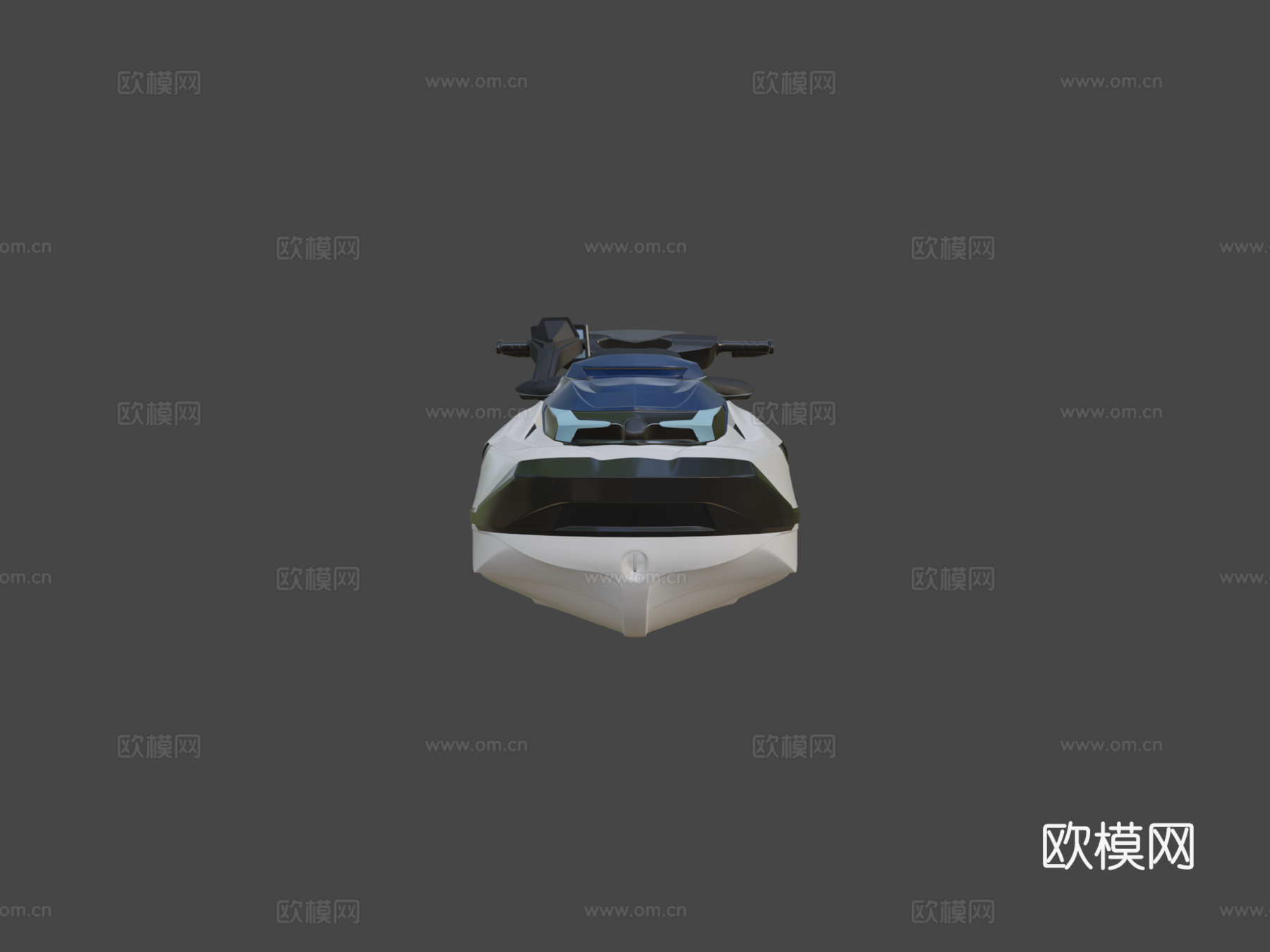 喷气式滑水车su模型