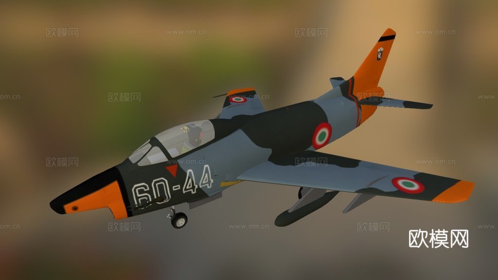 菲亚特G91su模型