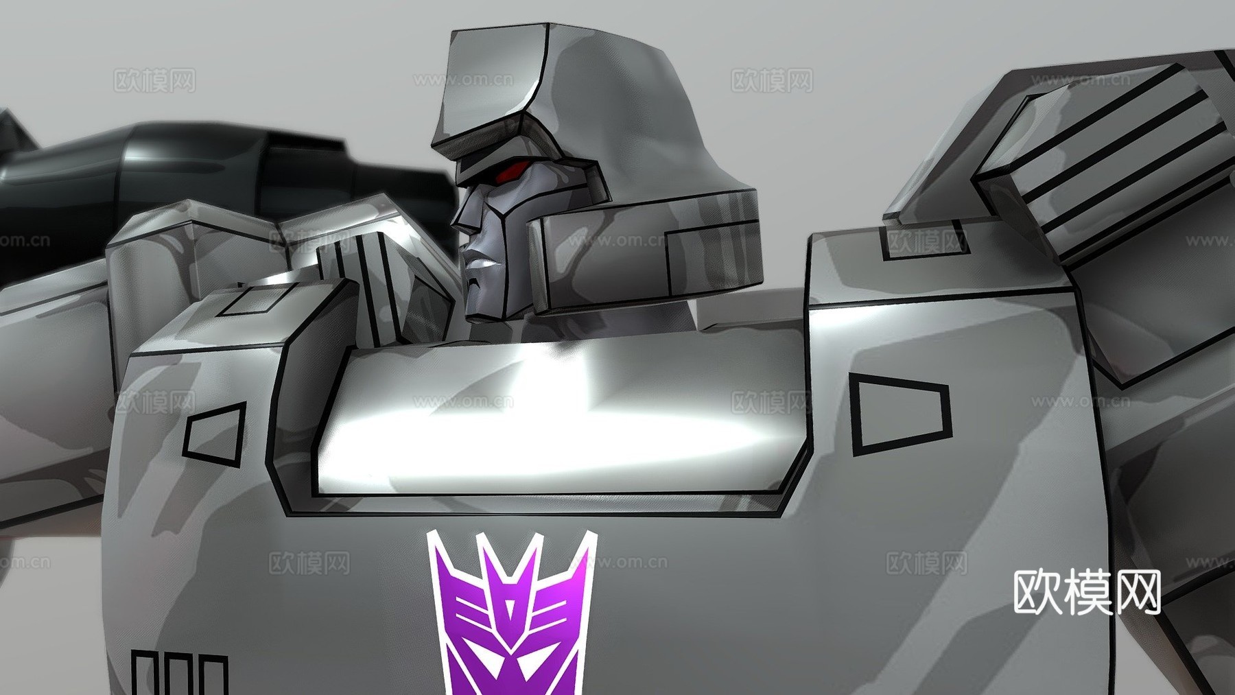 威震天 变形金刚 毁灭su模型