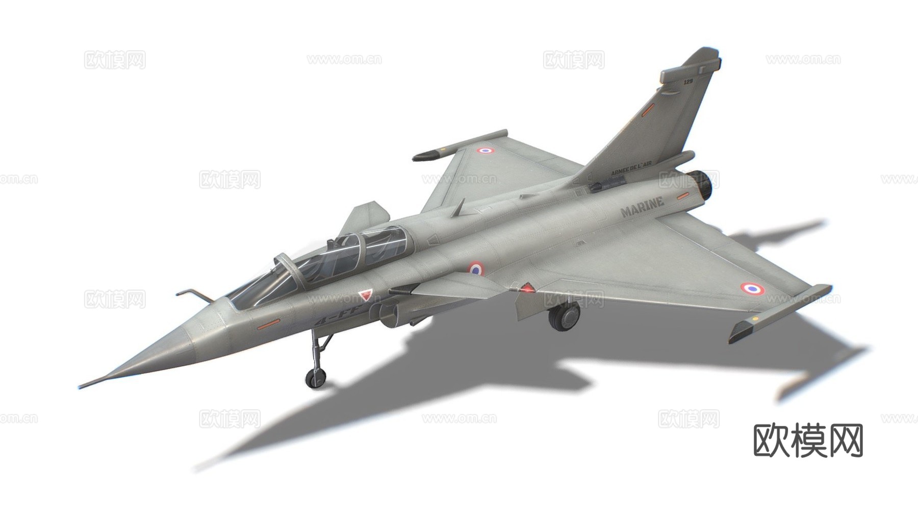 阵风喷气式战斗机su模型