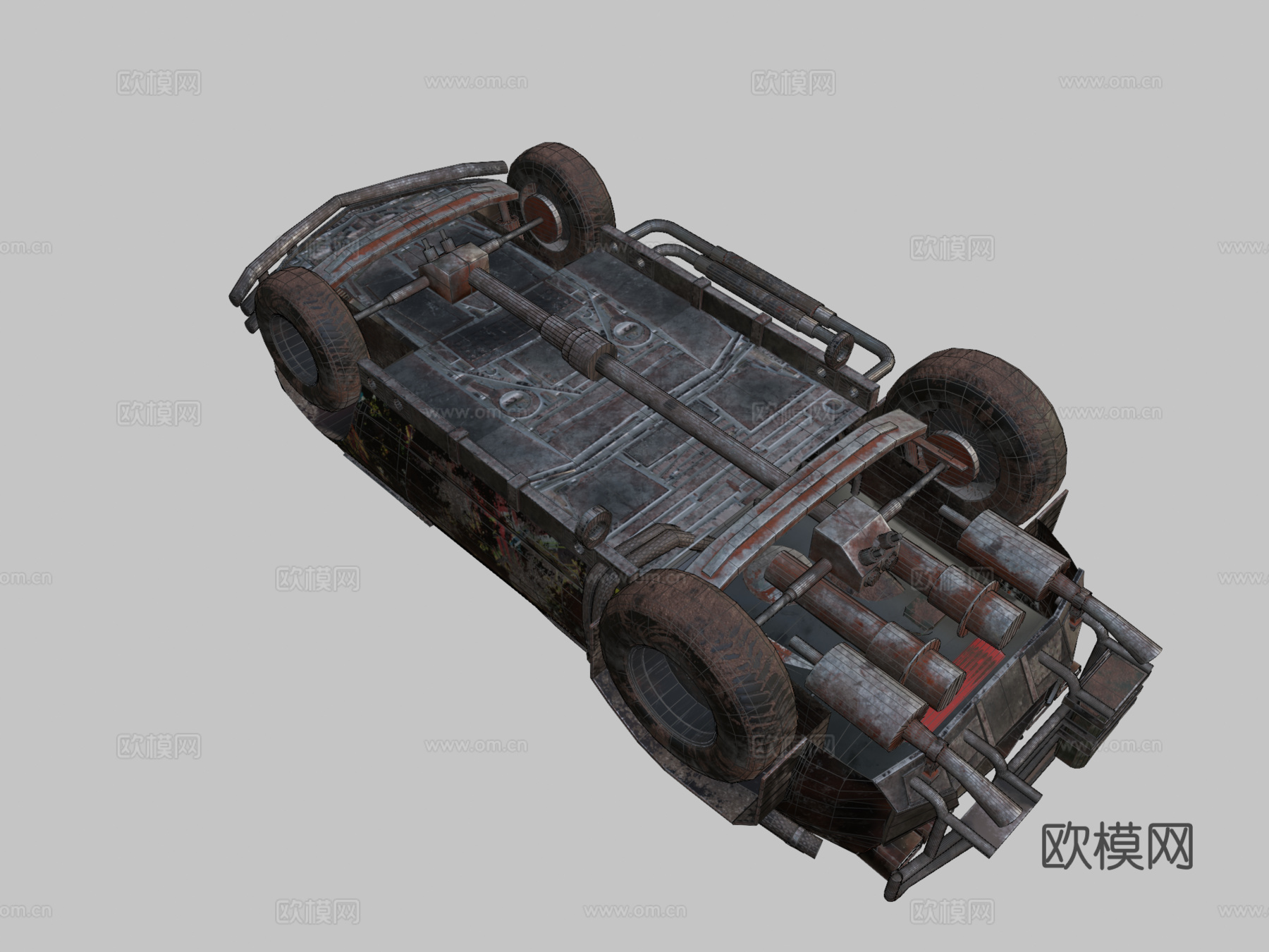 疯狂的麦克斯汽车Chvsu模型