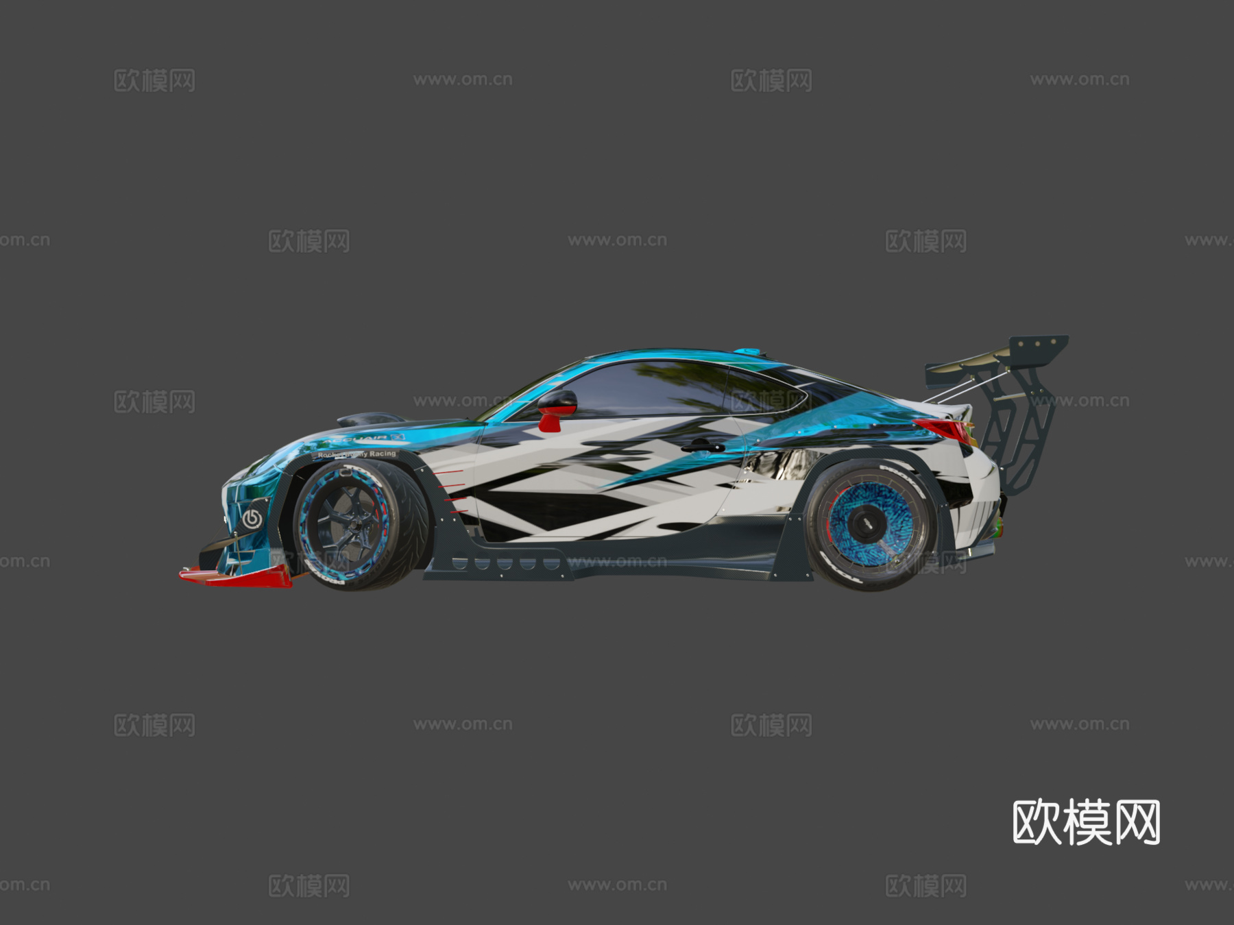 斯巴鲁 BRZ 2022 Pandem 空气动力学su模型