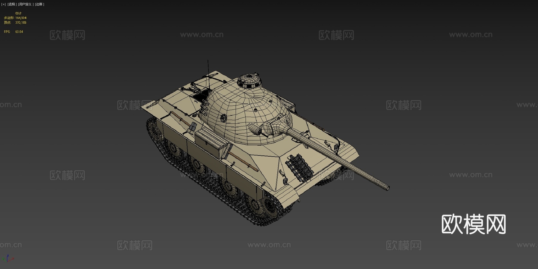 劳彭16吨草图su模型