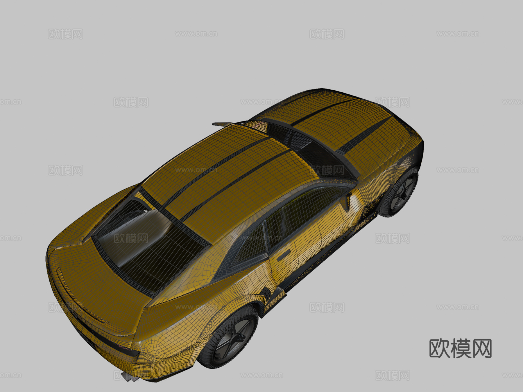 雪佛兰科迈罗汽车su模型