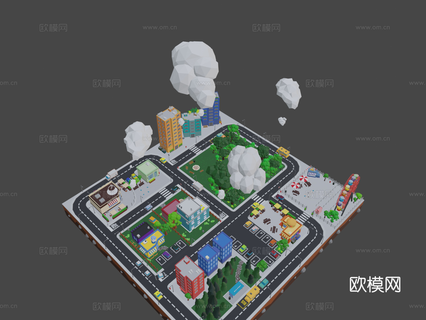 城市su模型