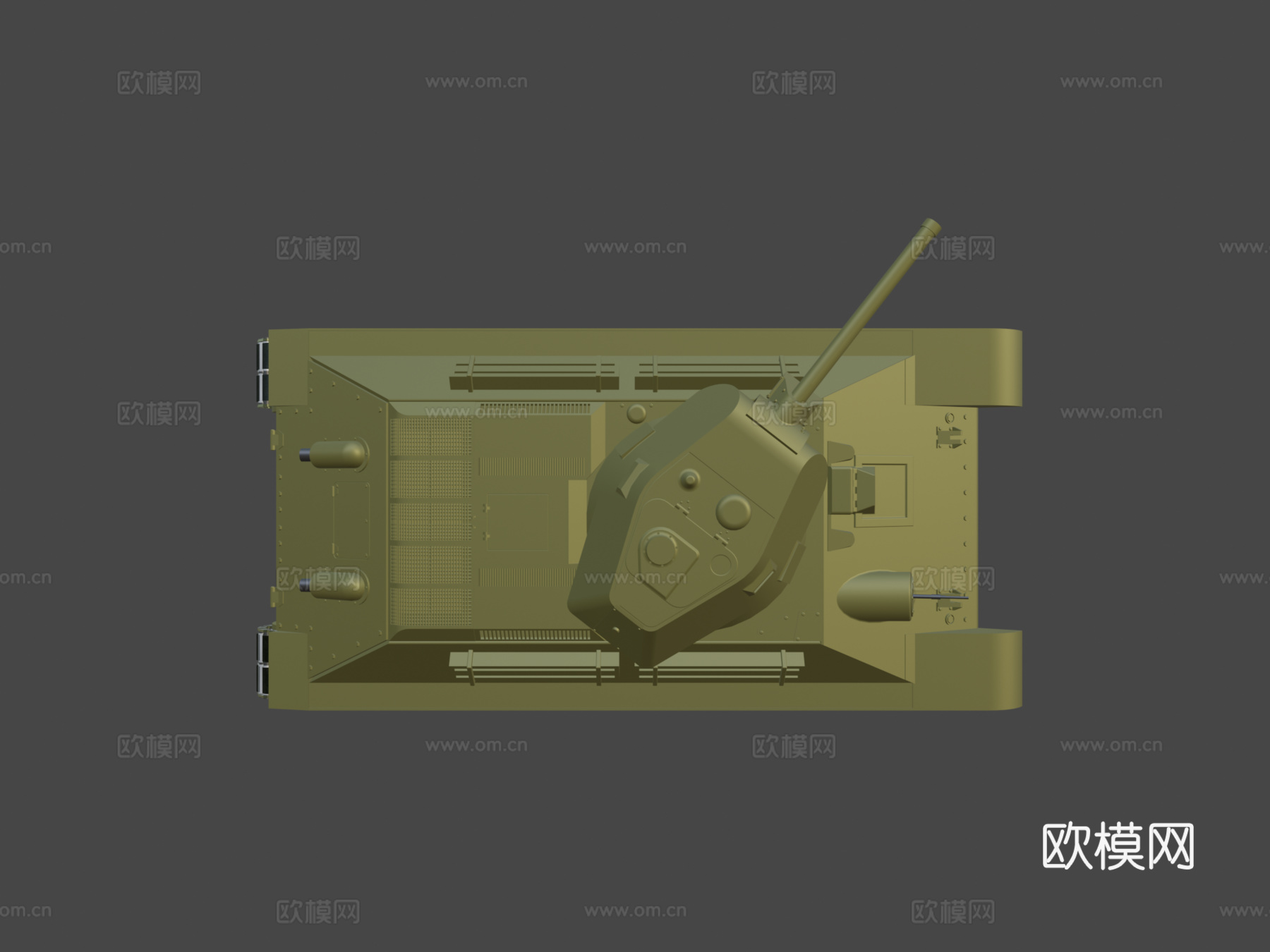 坦克T34TFLEX CAD ST版su模型