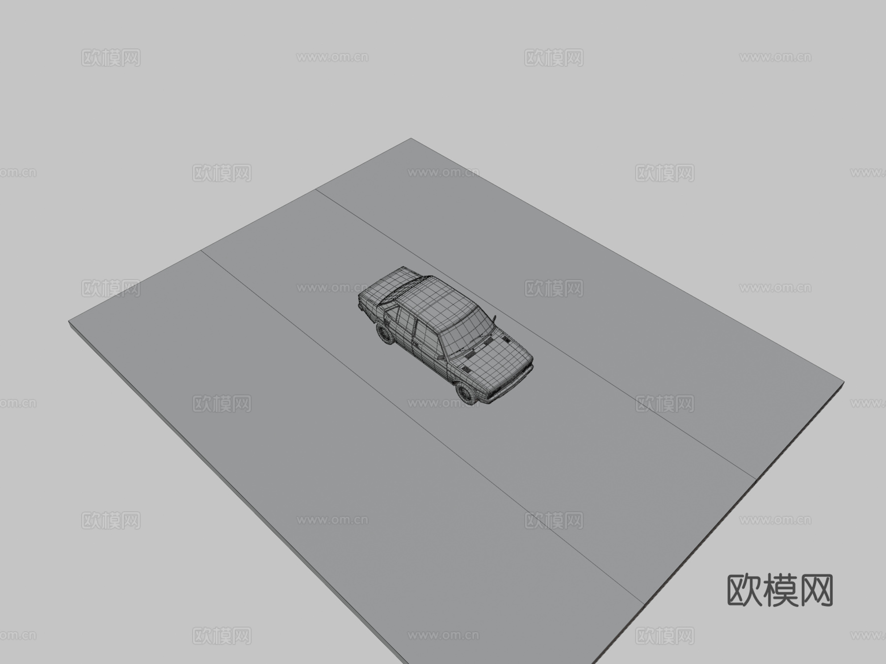 菲亚特131su模型