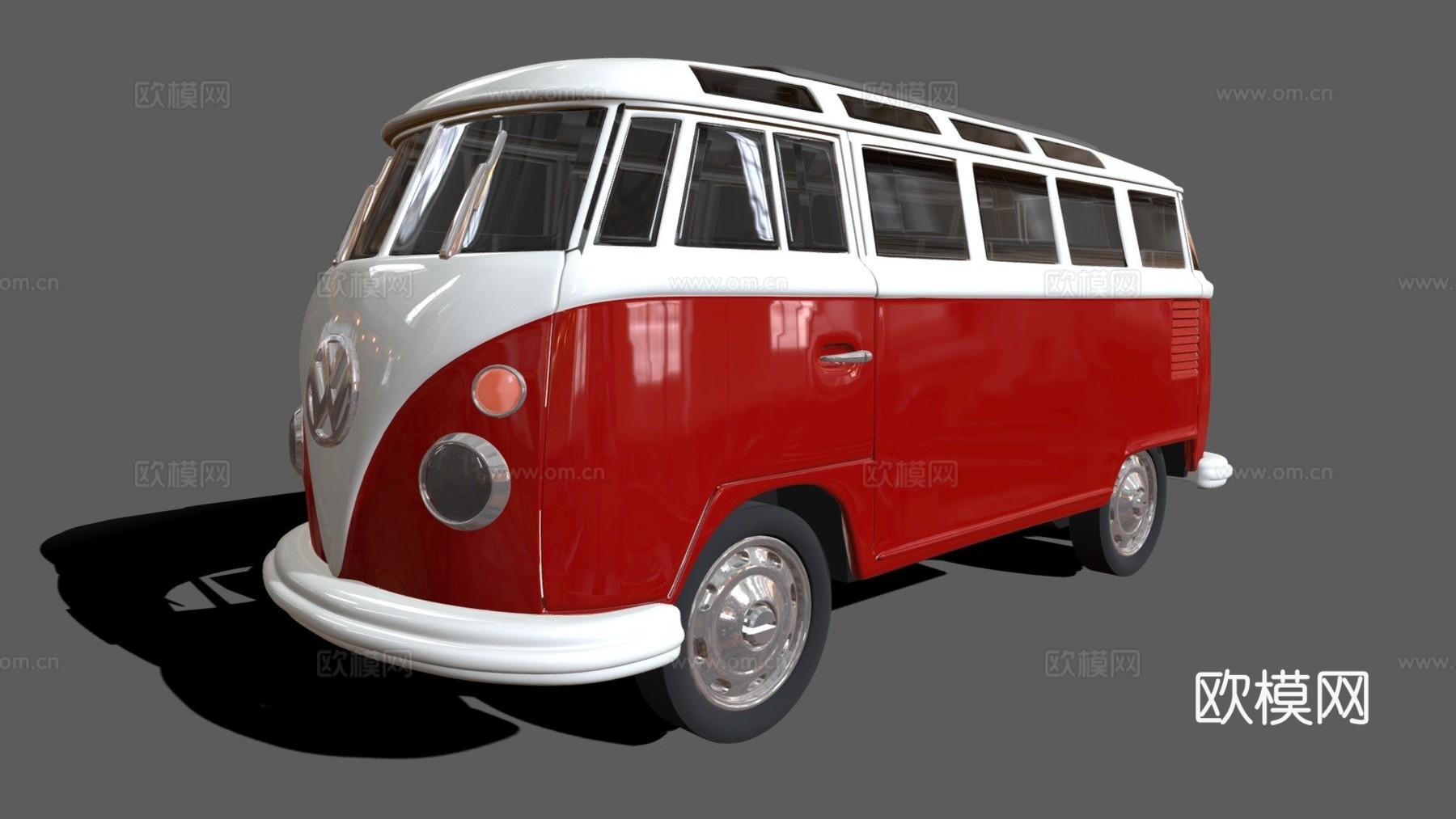 大众巴士su模型