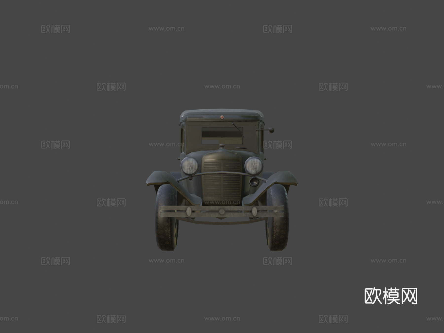 医疗卡车su模型