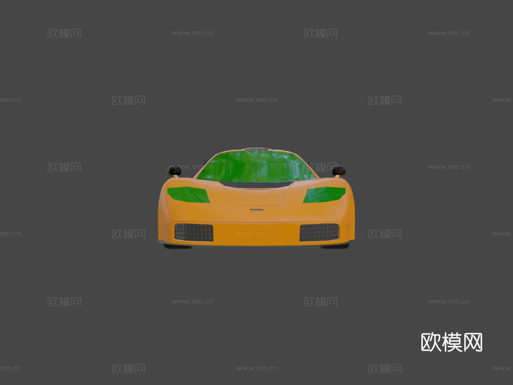 迈凯伦F1LM低多边形su模型