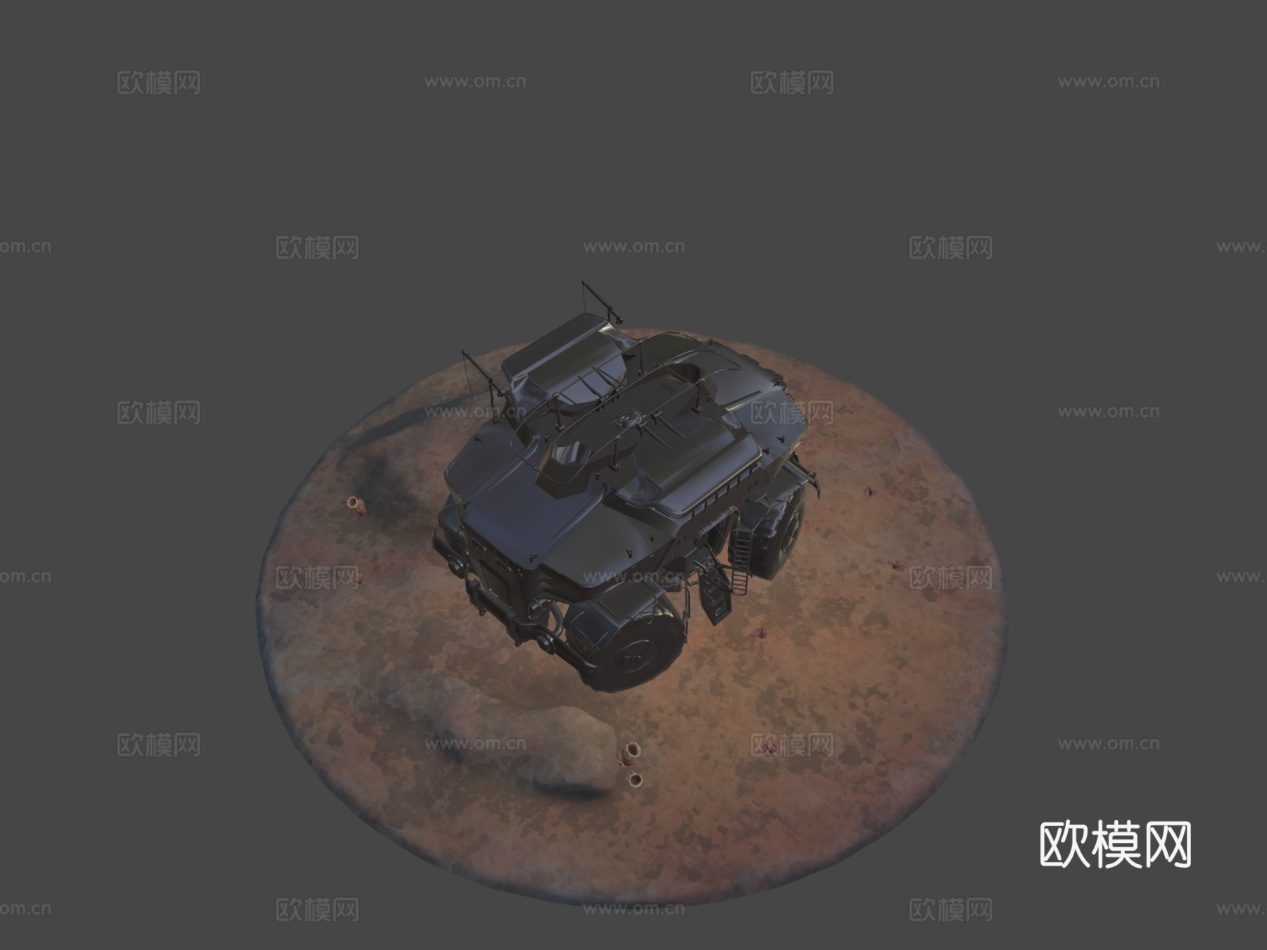 特鲁加重型勘探移动单元su模型