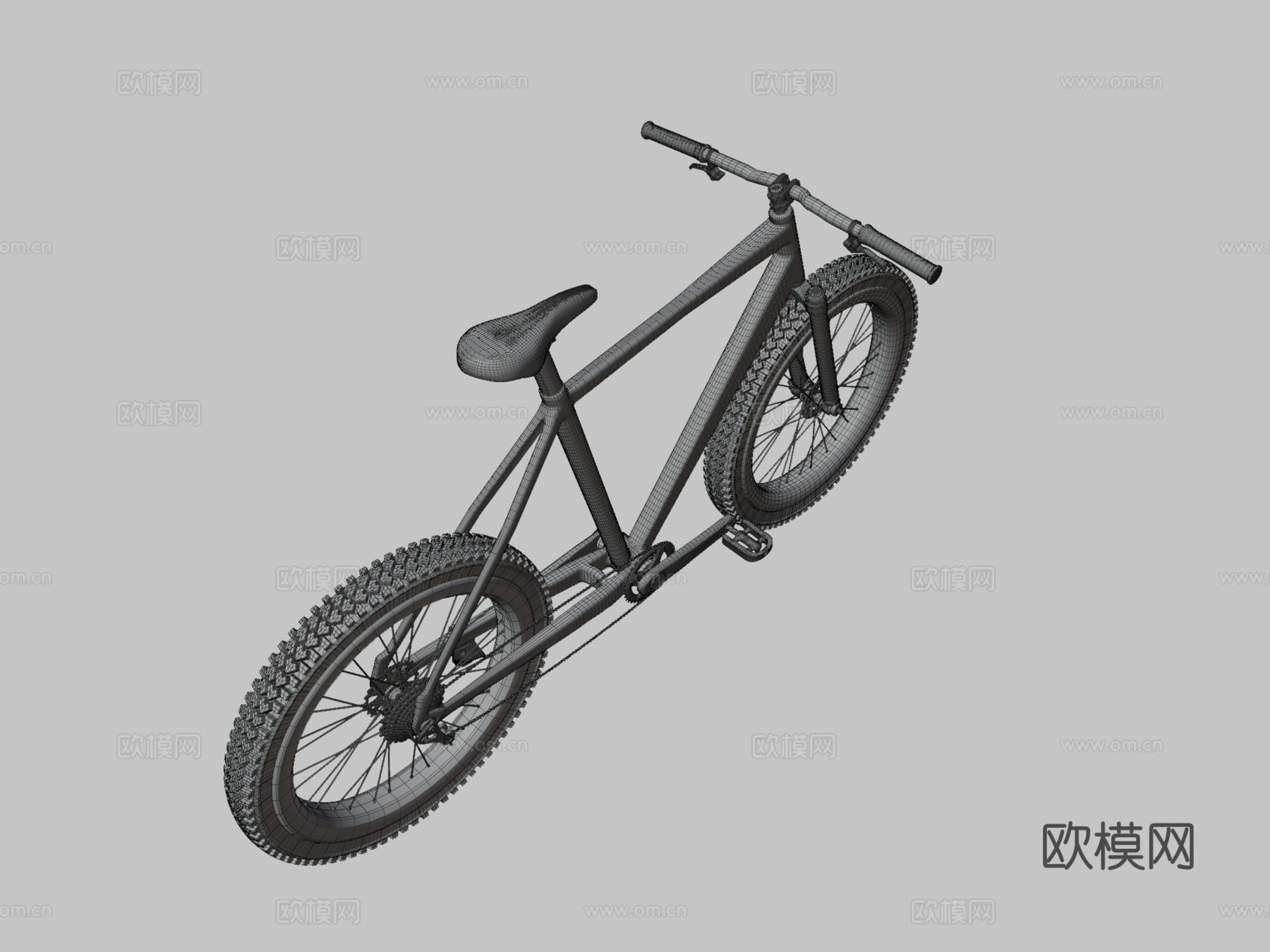 自行车Msu模型