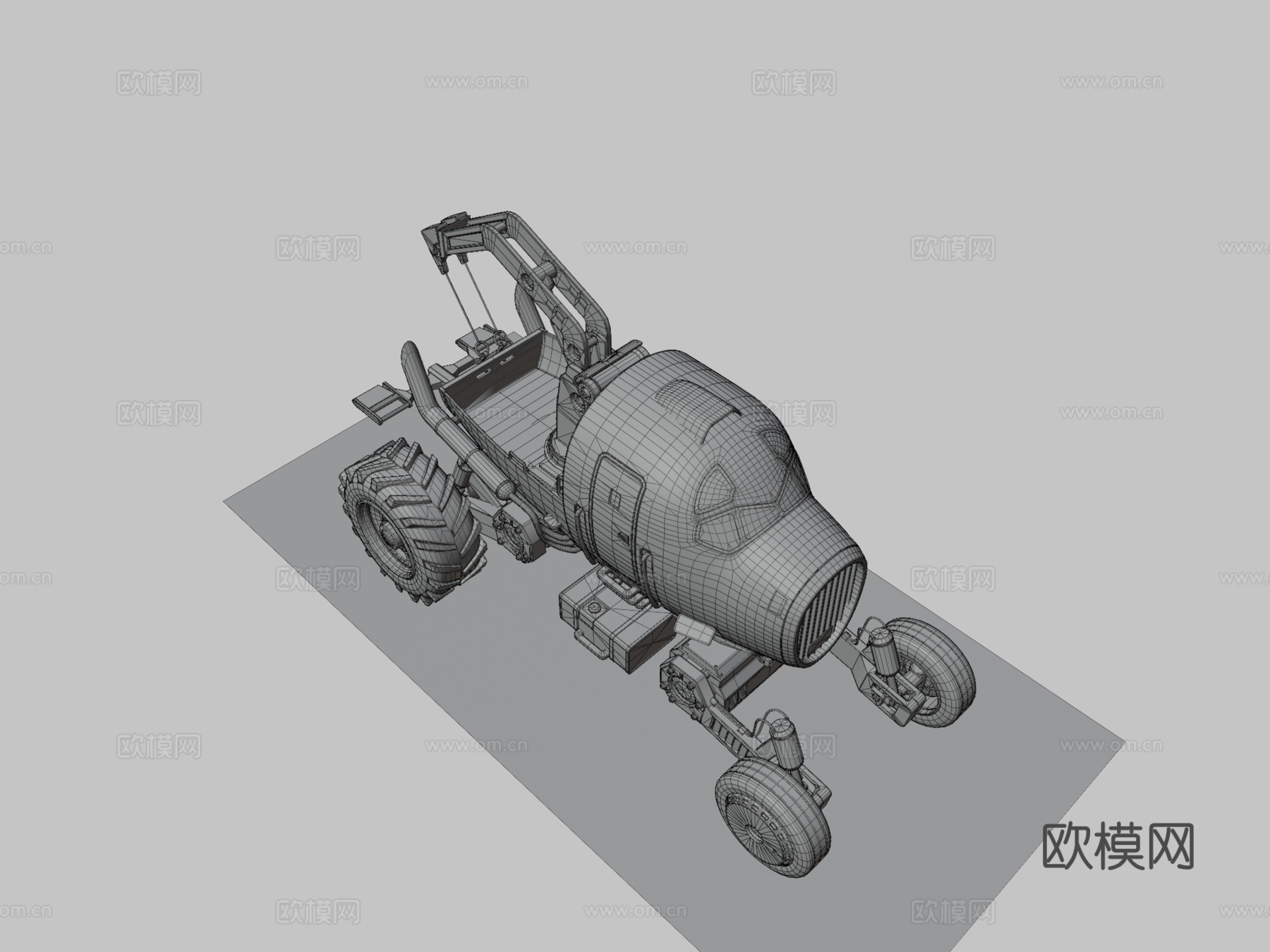 机身卡车su模型