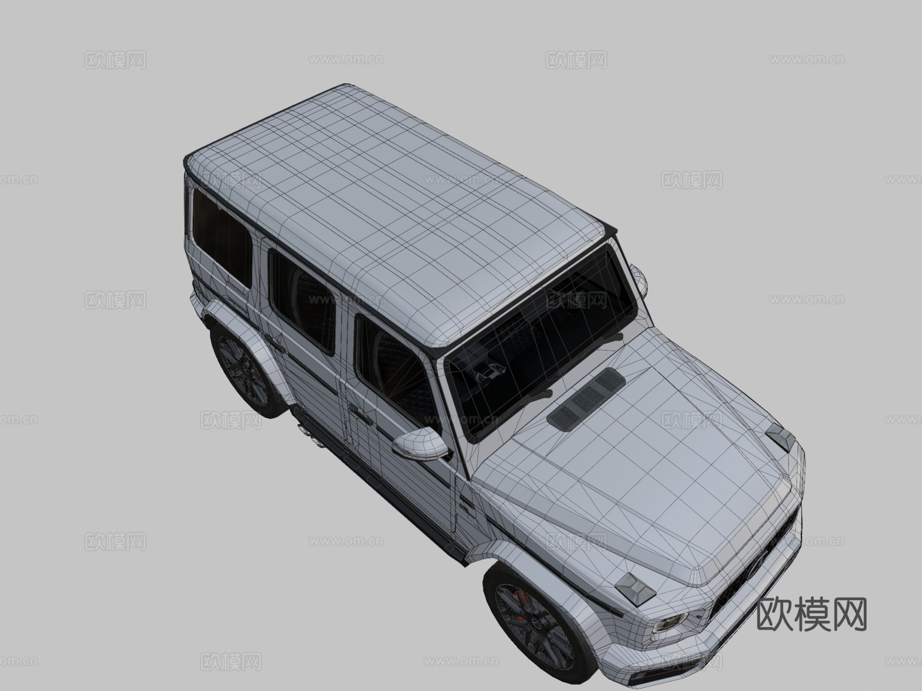 梅赛德斯奔驰G63 AMGsu模型