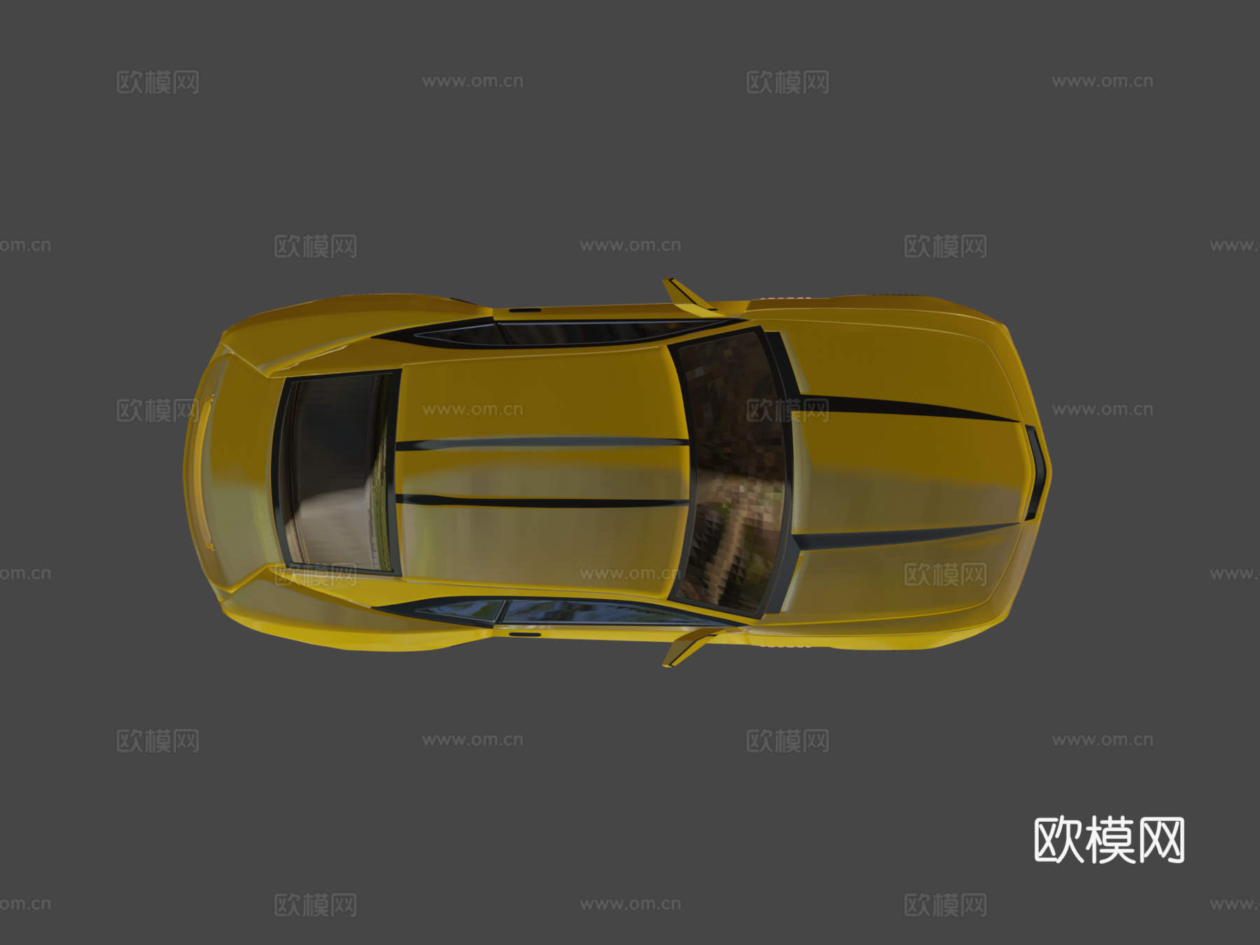 雪佛兰科迈罗汽车su模型