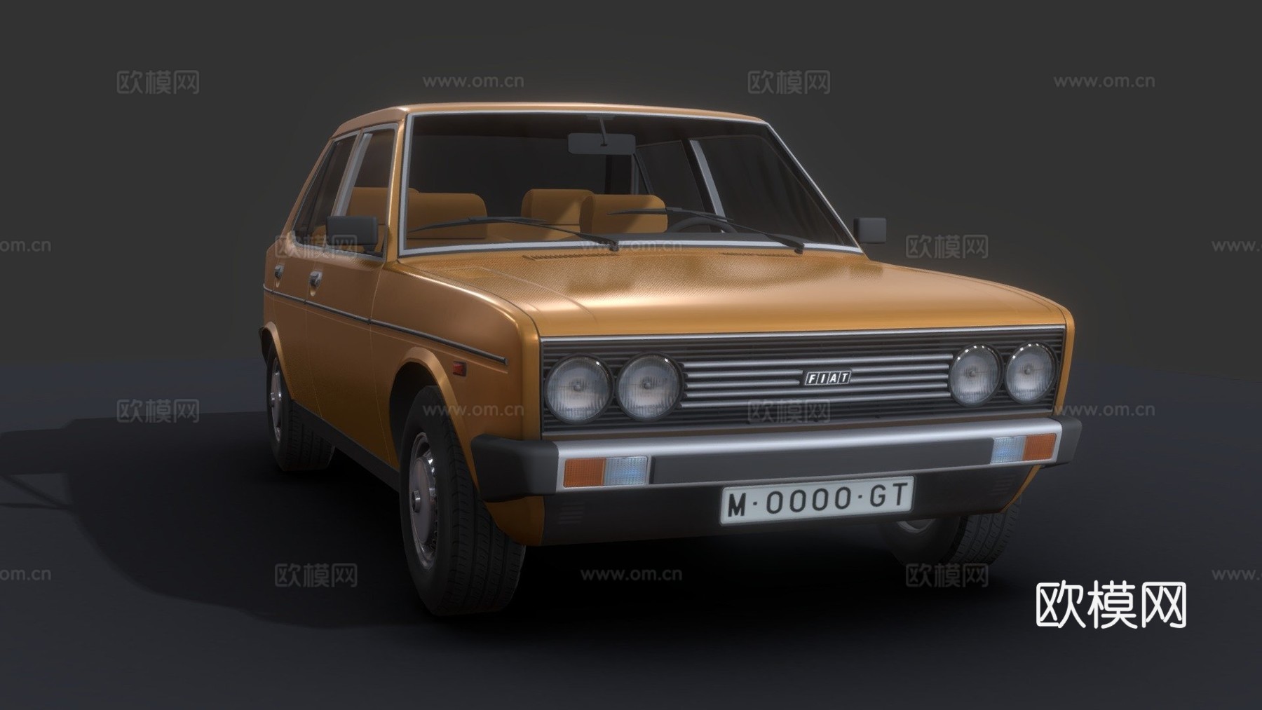 菲亚特131su模型