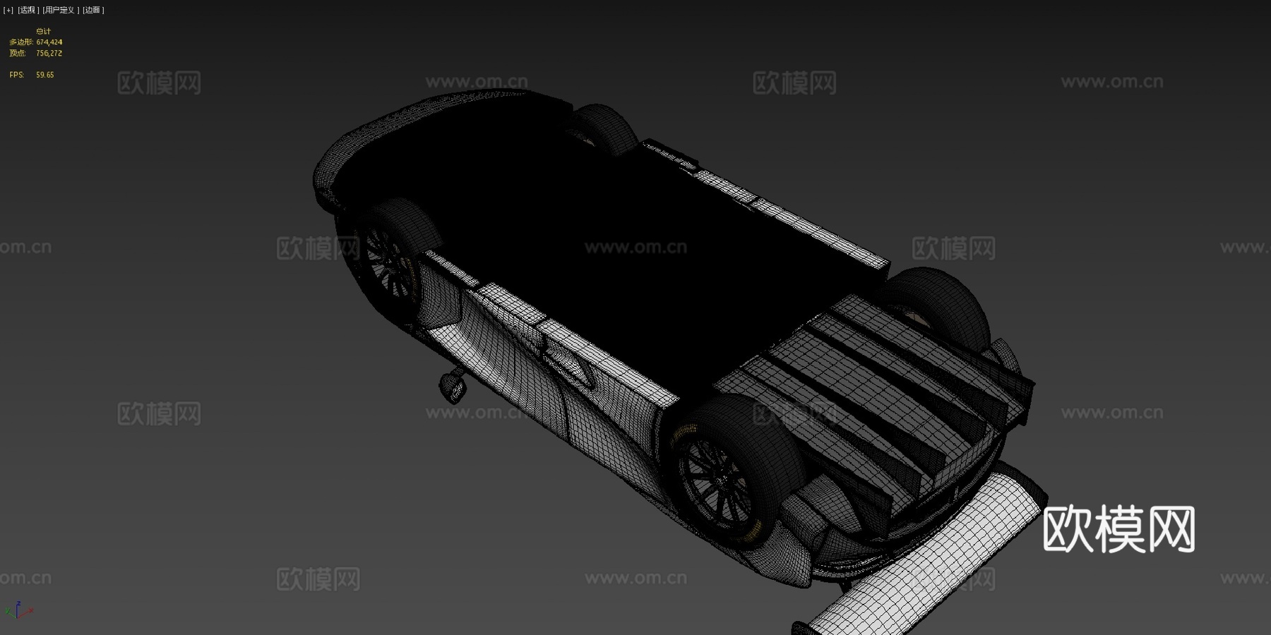 迈凯伦 720S GT3 2019su模型