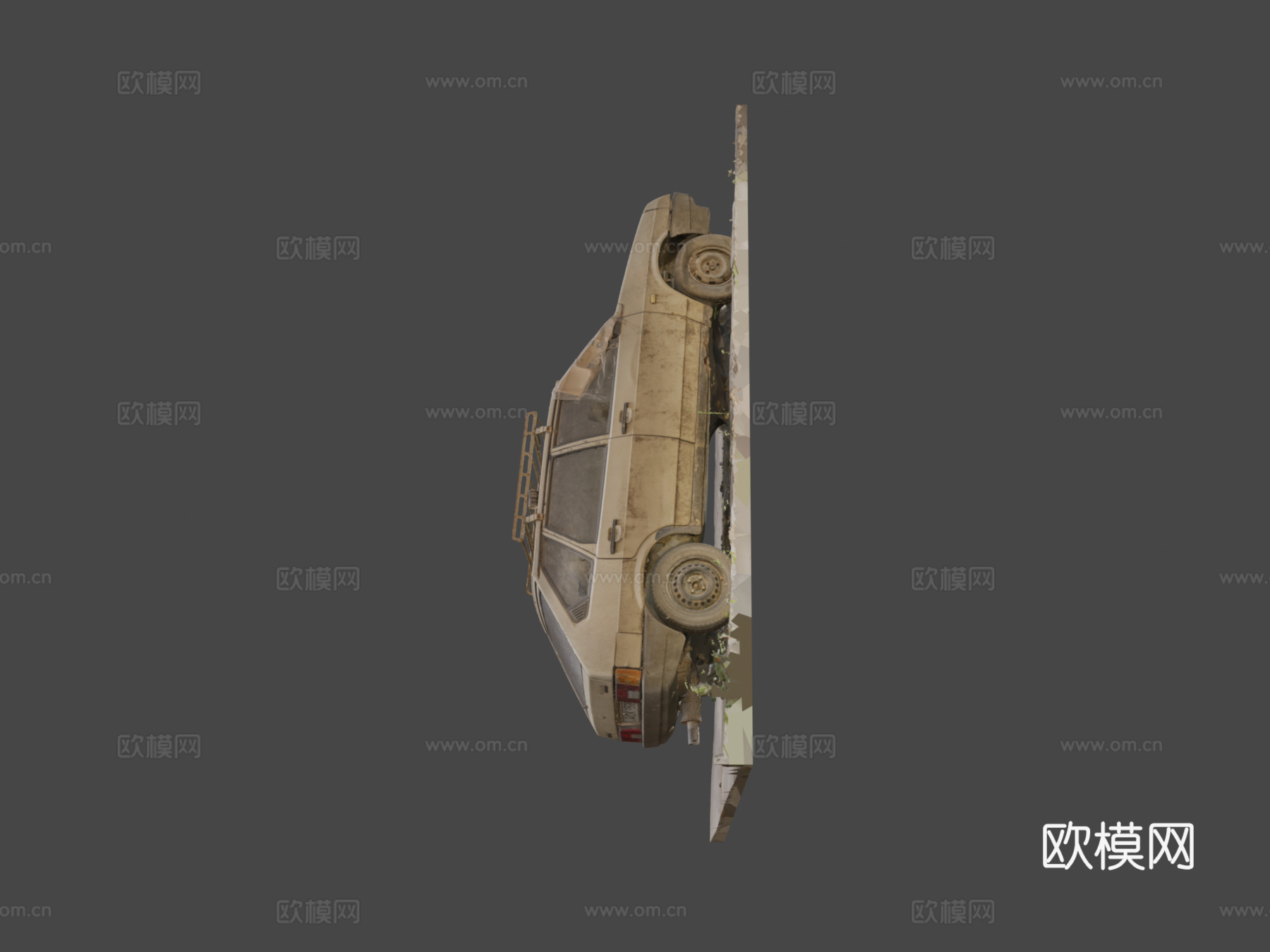 古老拉达2109原始版su模型