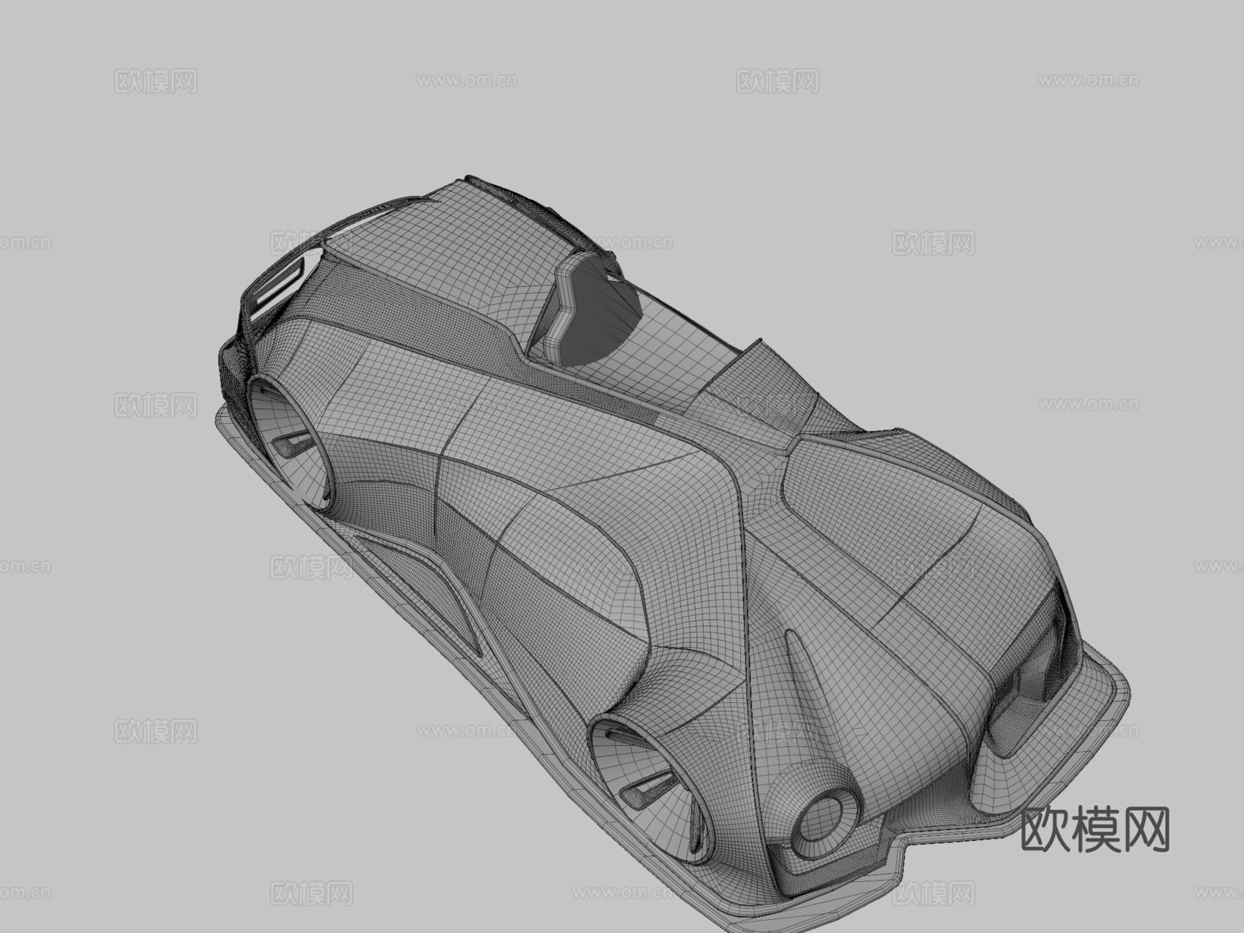 不对称汽车 VR 研究su模型su模型