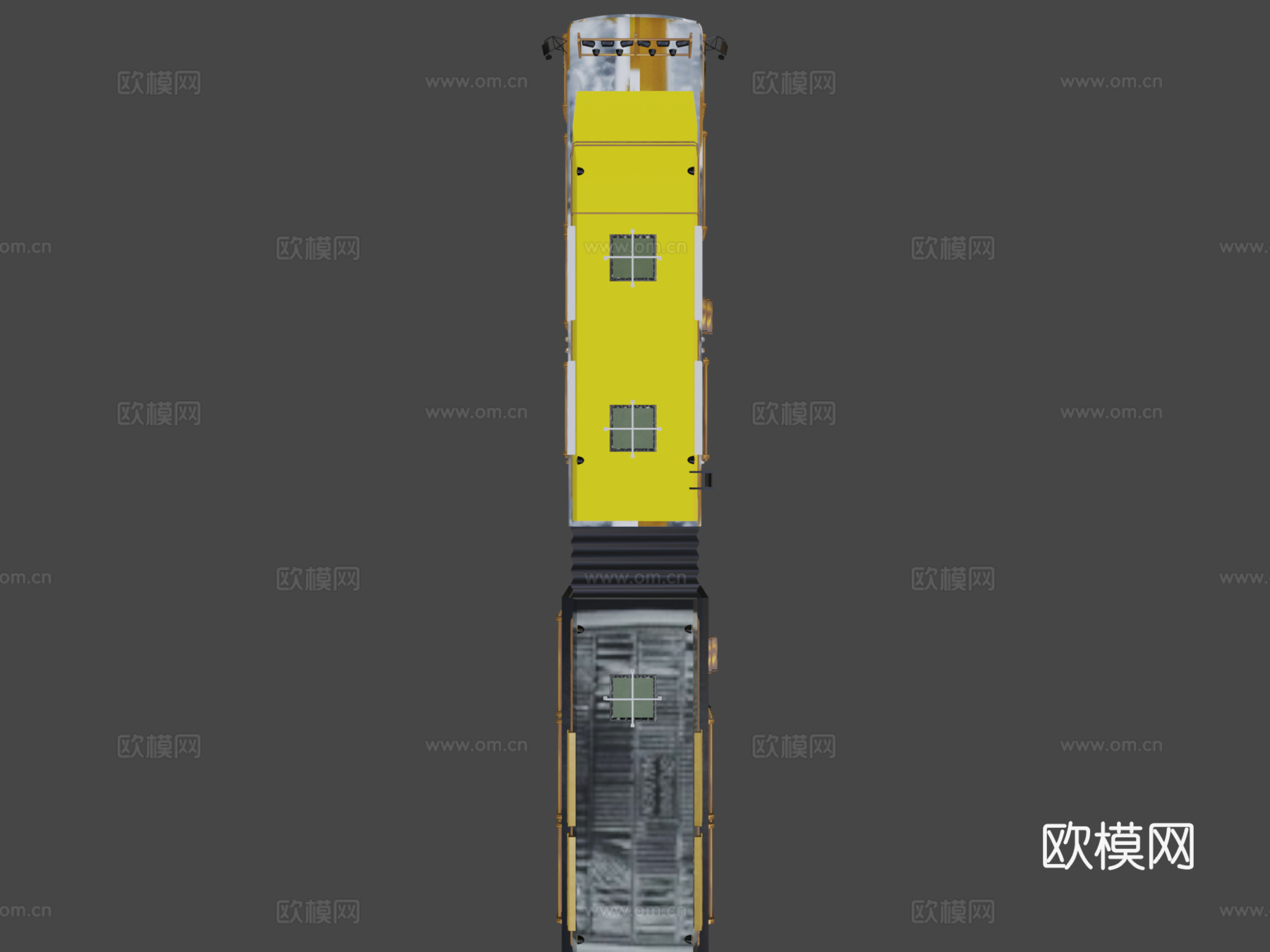 侏罗纪公园II Fleetwood RV原型su模型