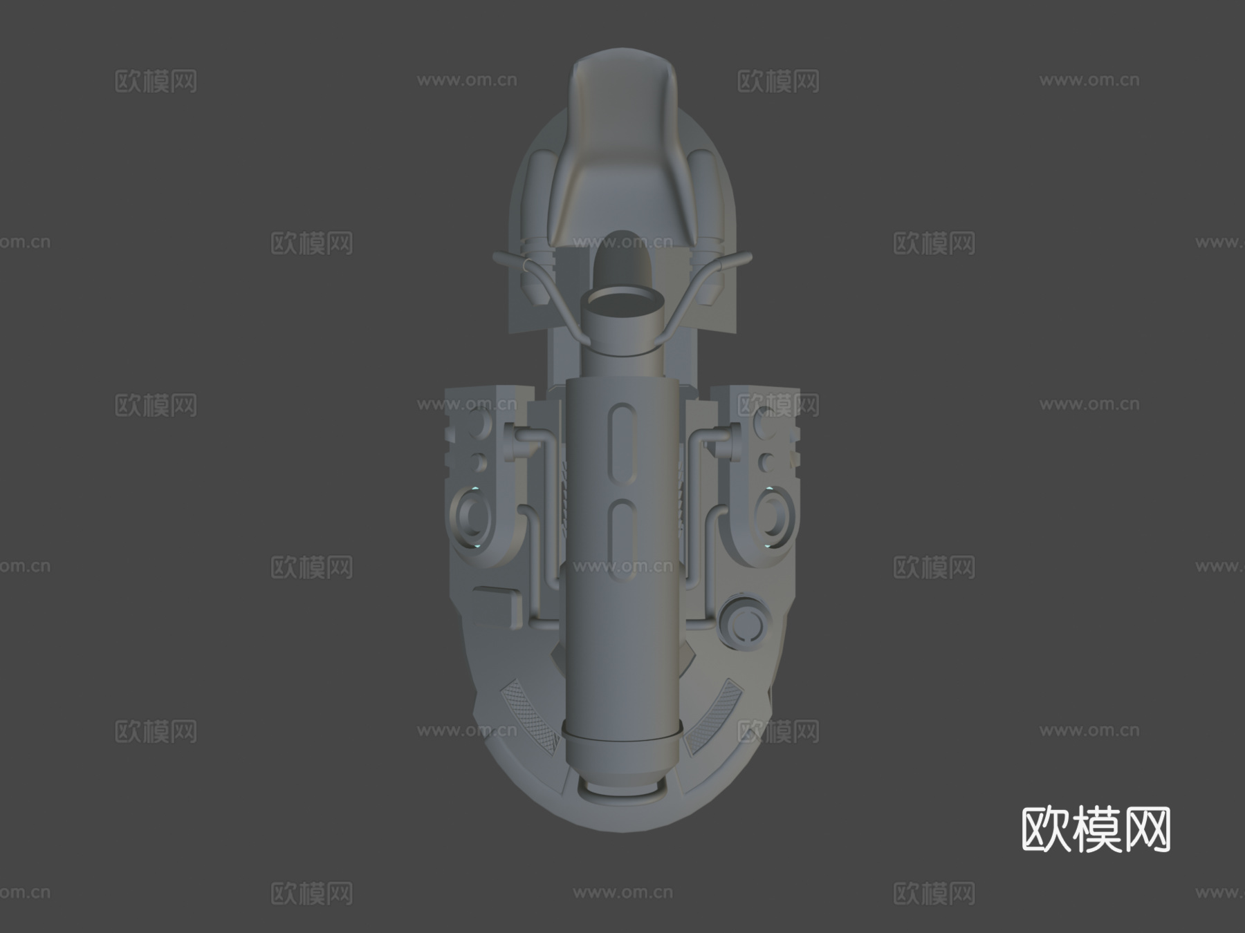 科幻悬浮摩托车05su模型