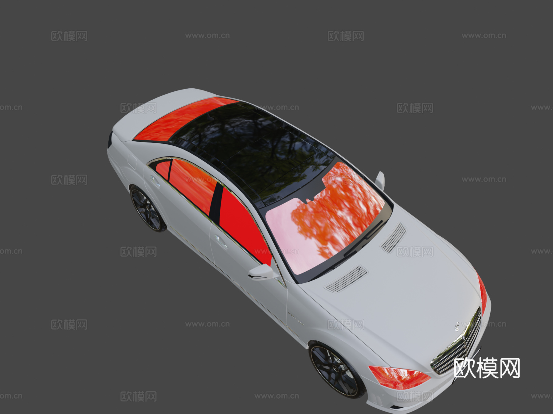 梅赛德斯-奔驰S65 AMG W221su模型