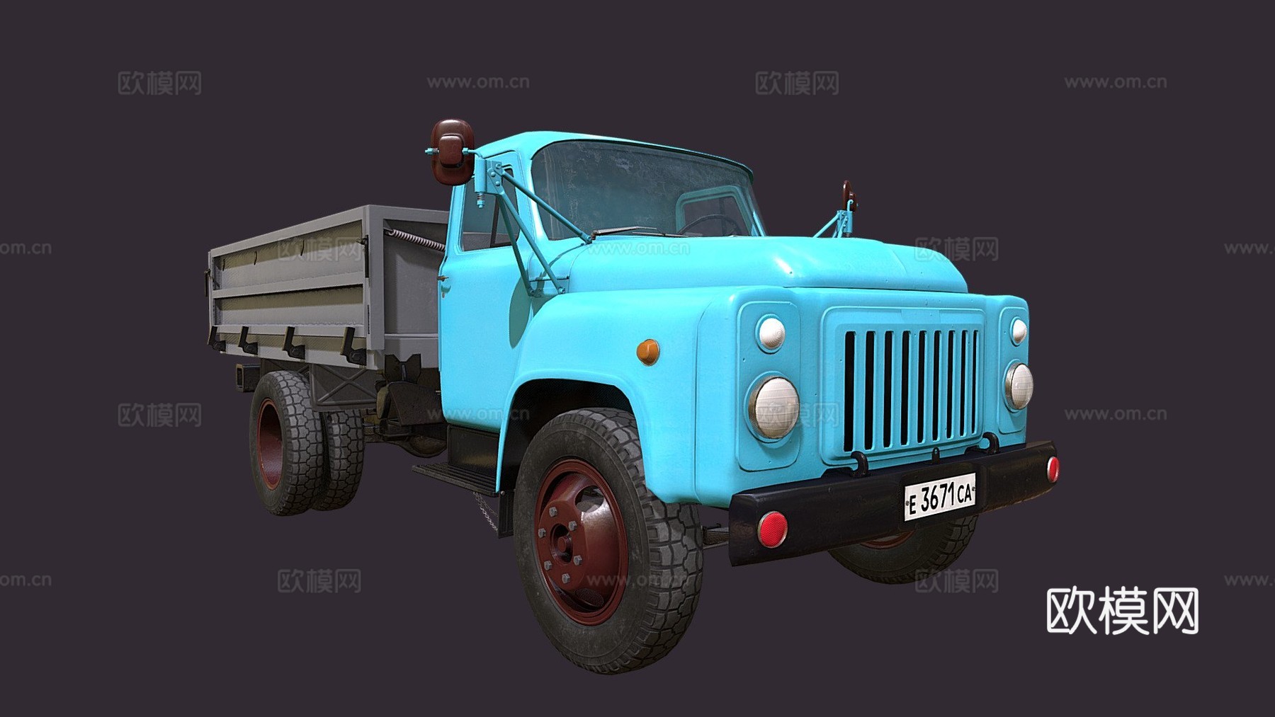 Gaz52卡车新版本su模型